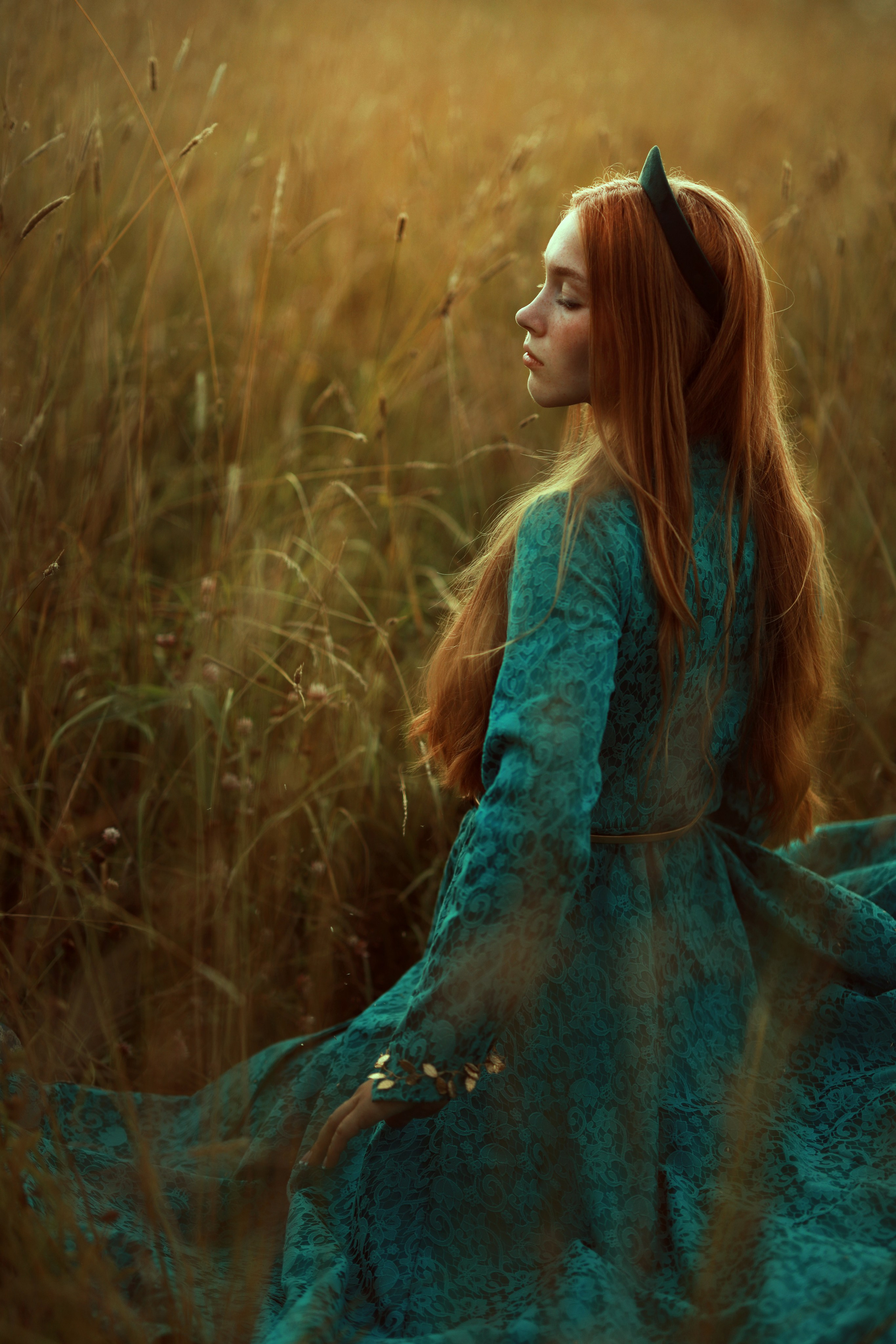 Художественная портретная съемка без лошадей. Фотосессия с лошадьми