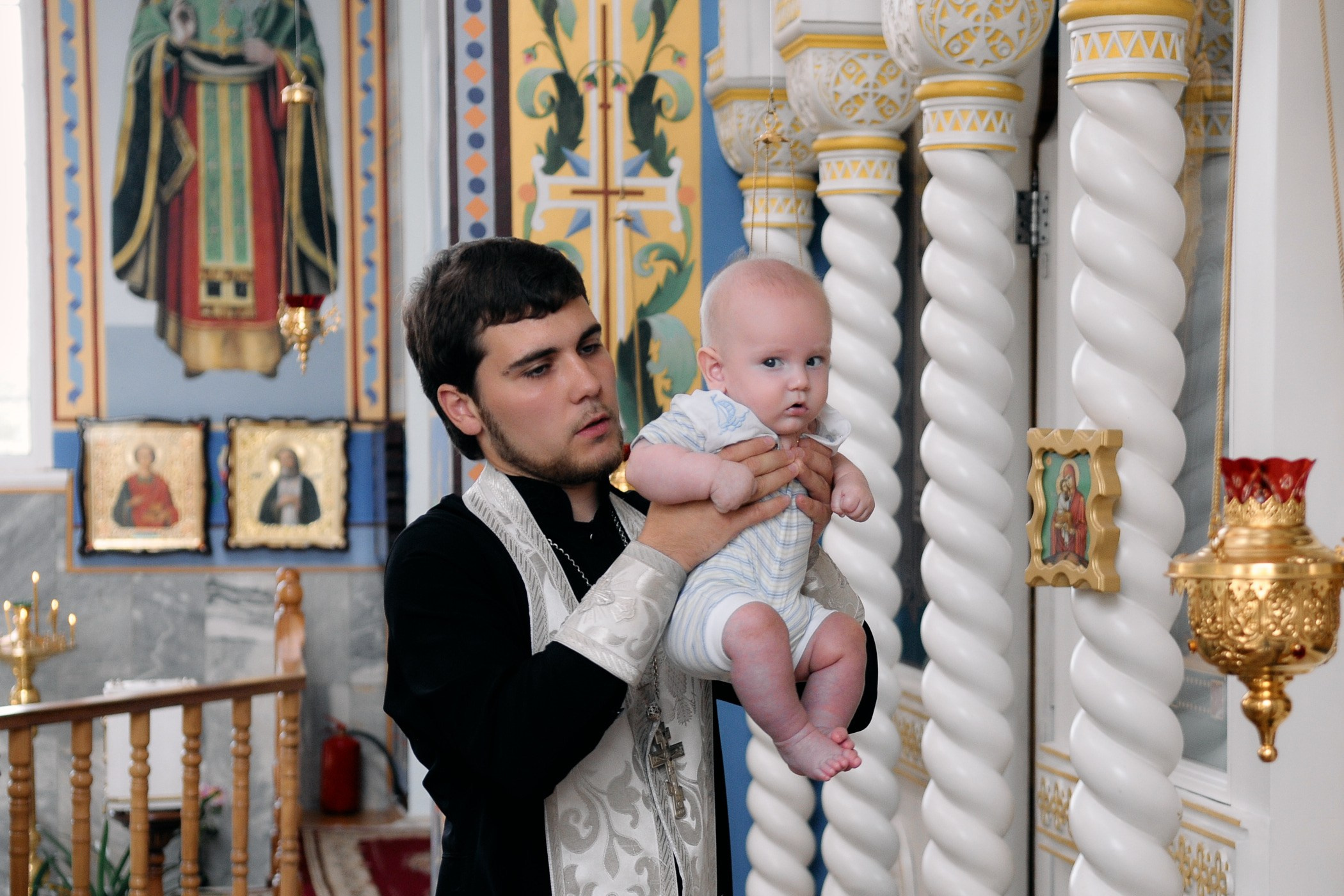 Фотосъёмки в храме. Юрий Березнюк. Фотограф в Новороссийске. Фотожурналистика