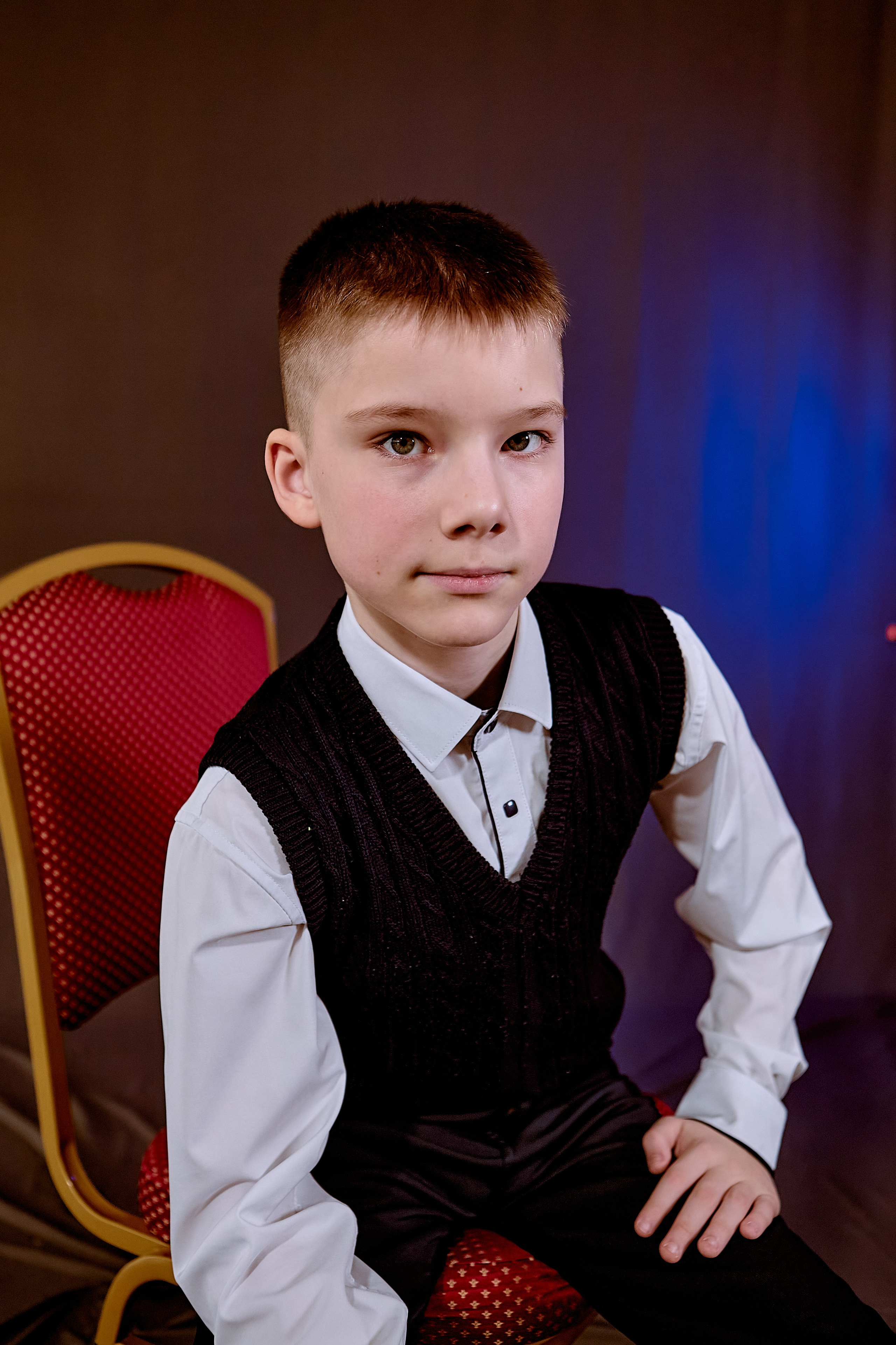 Школьная фотосессия учеников 6 класса