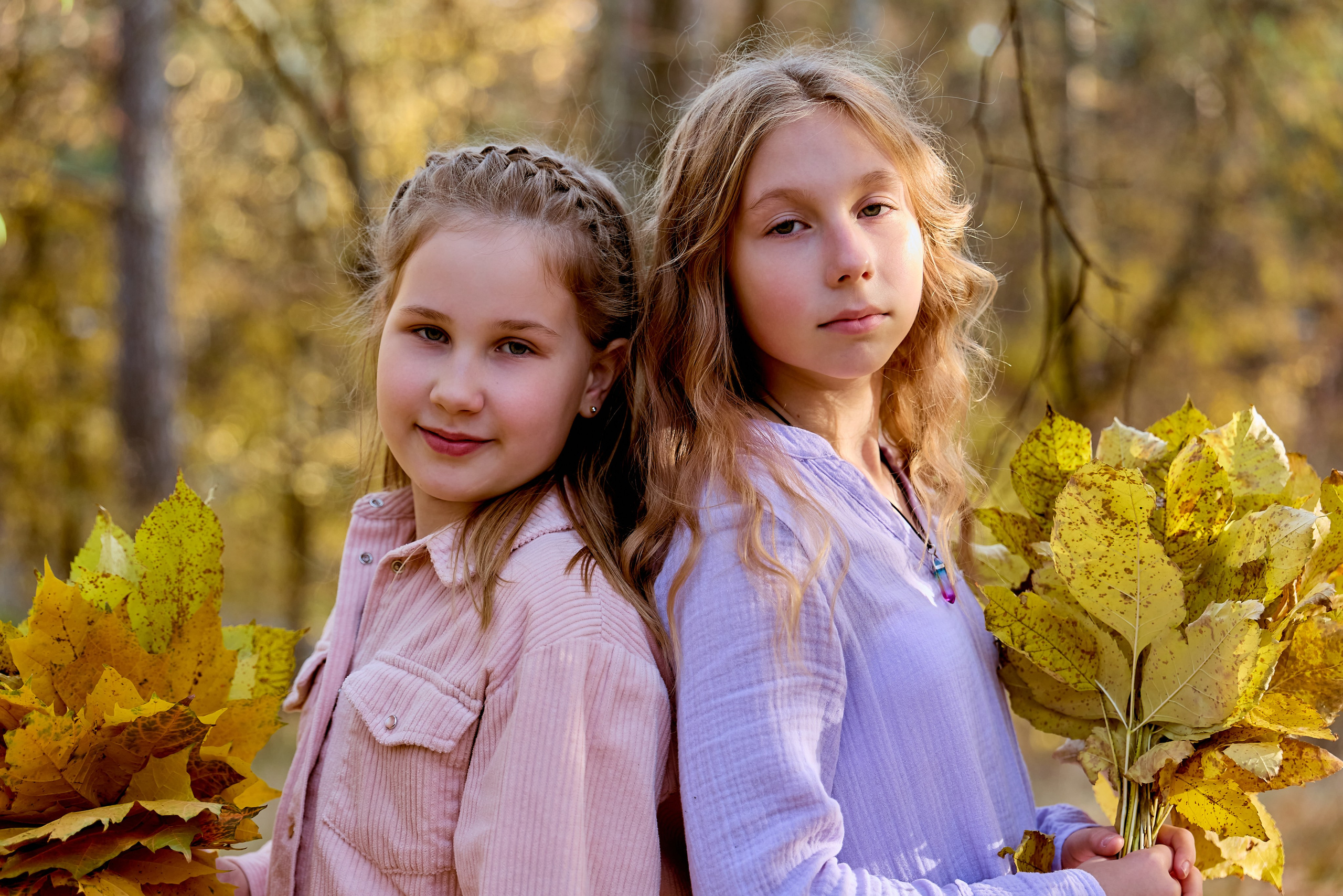 Портреты Золотая Осень православный портретный и детский фотограф Николай Голованов