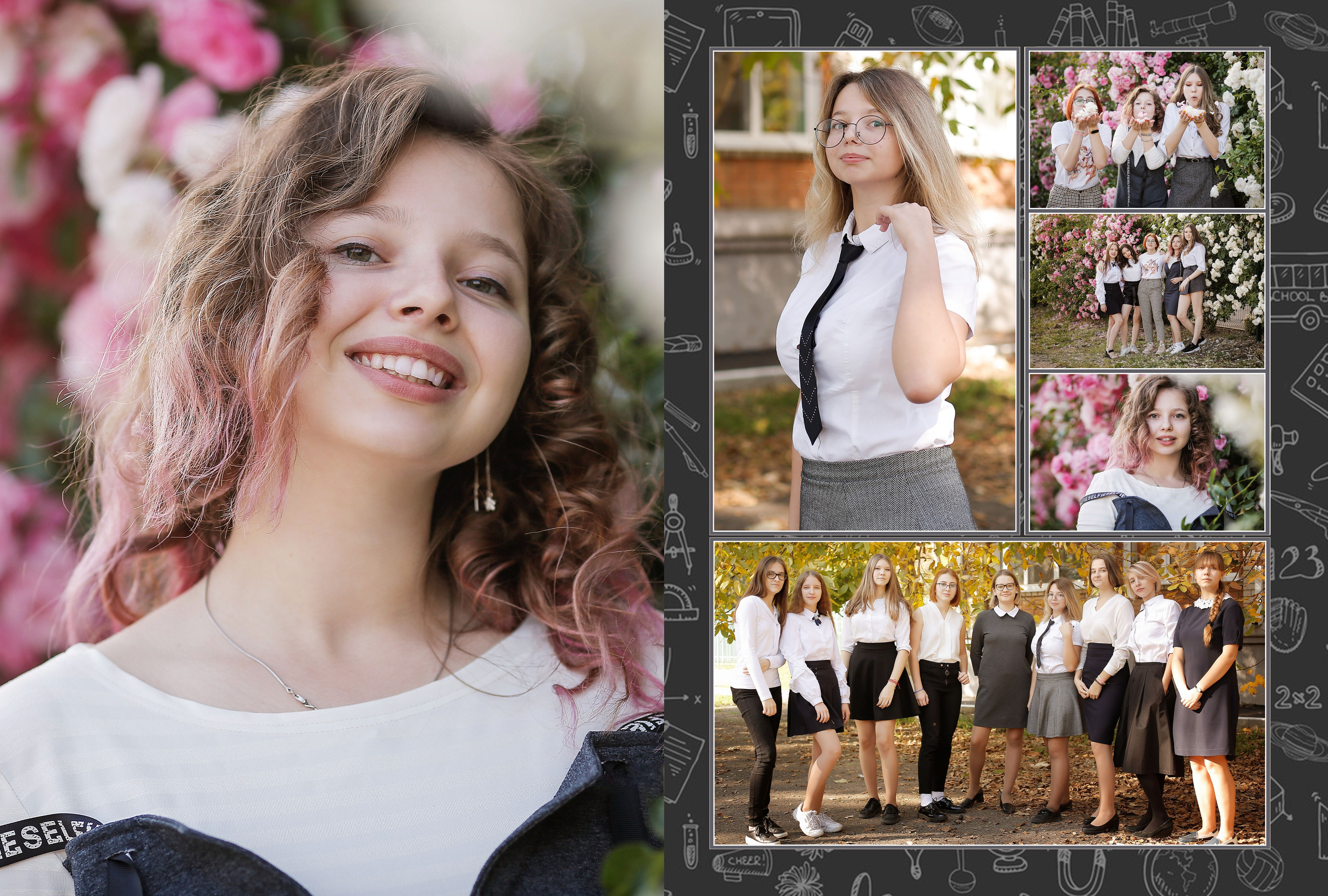 Старшие классы. Классные выпускные альбомы Классфото Краснодар