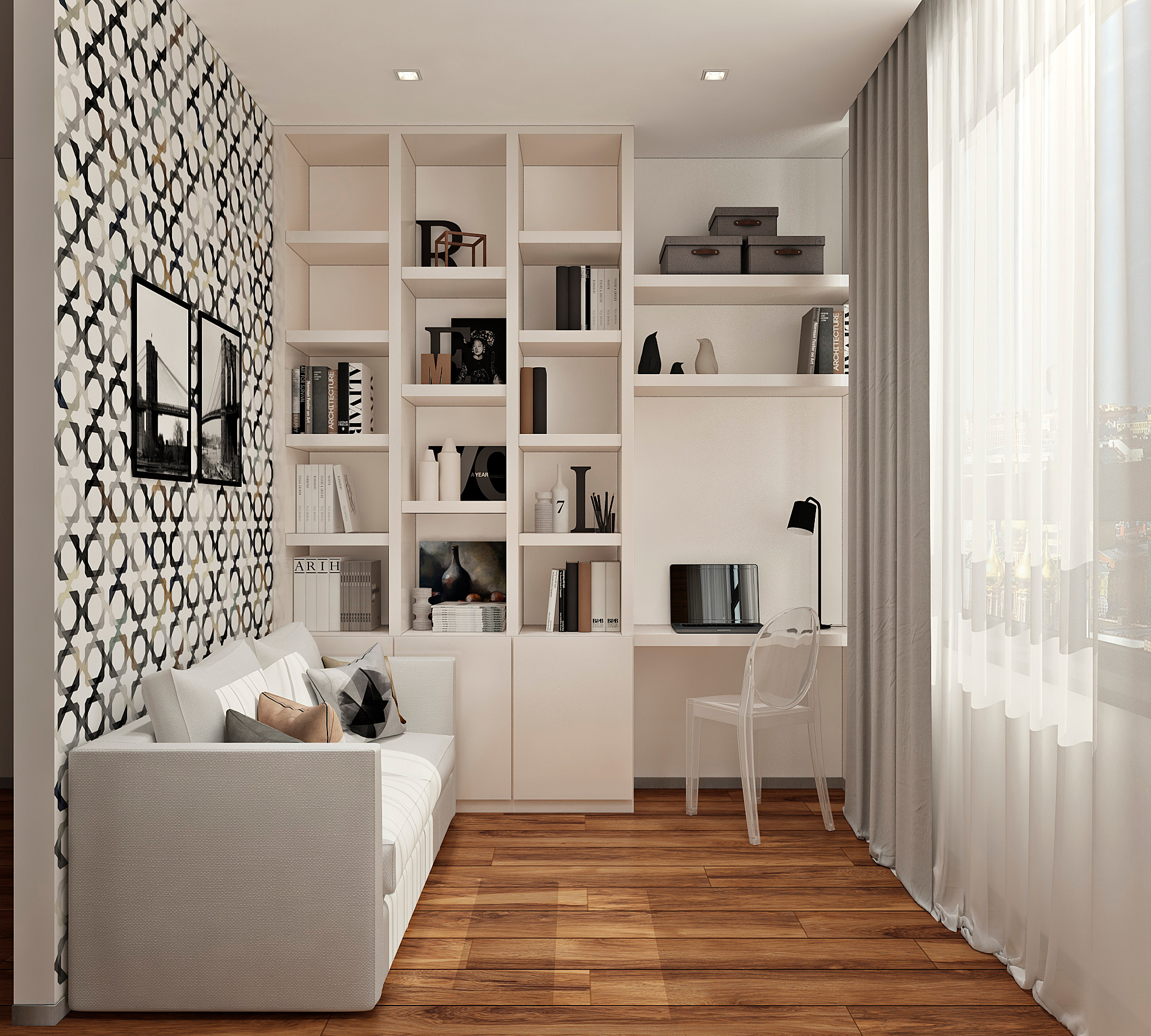 Фили-град. Дизайн интерьера, от проекта до реализации