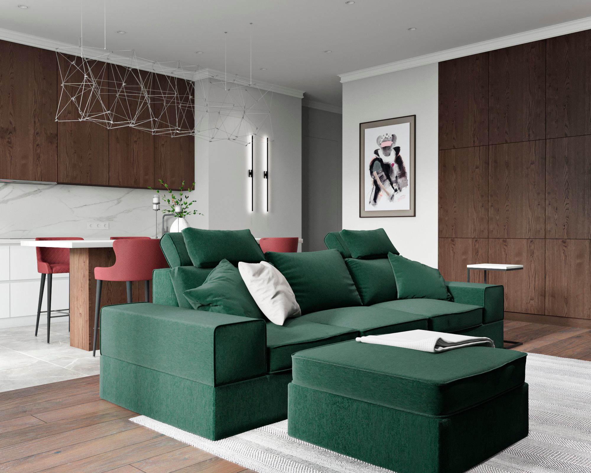 РЕЗИДЕНЦИЯ АРХИТЕКТОРОВ. Дизайн интерьера, от проекта до реализации