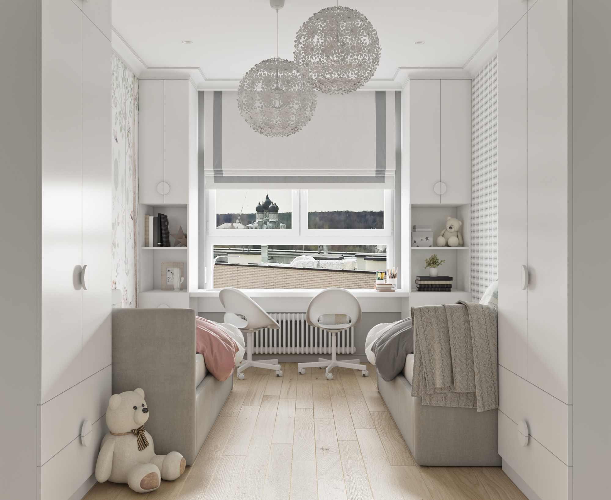 Измайловский 11 (фото+3d). Дизайн интерьера, от проекта до реализации