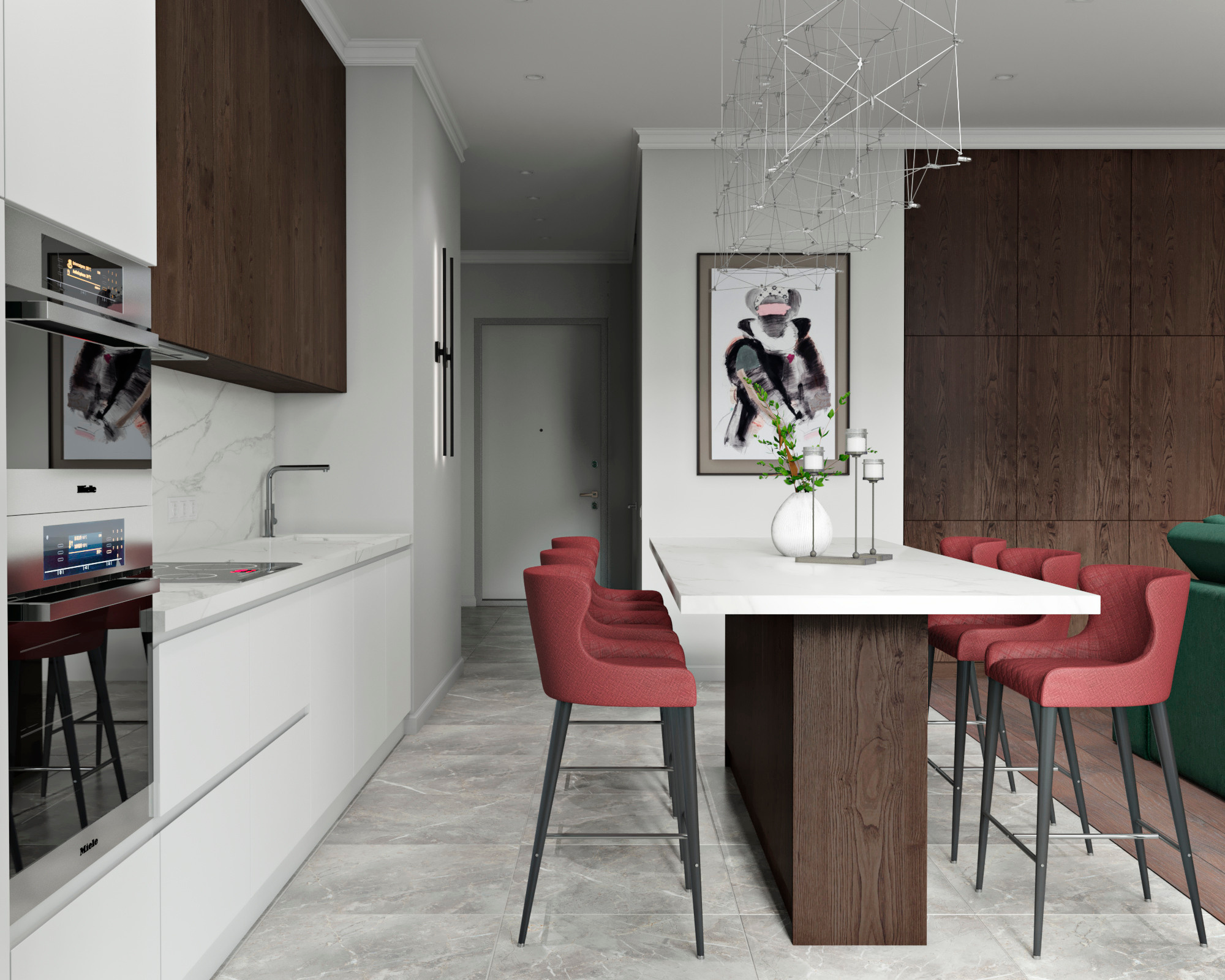 РЕЗИДЕНЦИЯ АРХИТЕКТОРОВ. Дизайн интерьера, от проекта до реализации