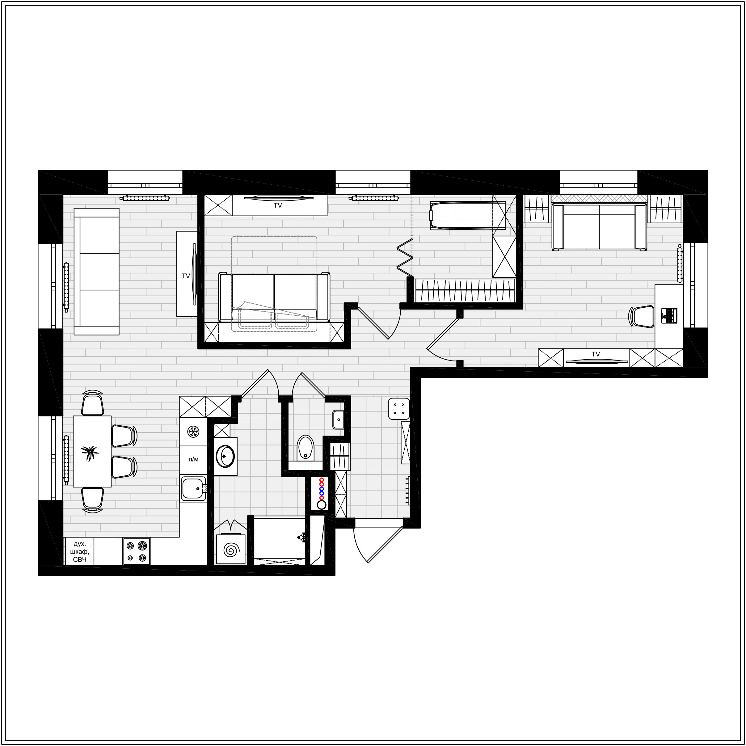 Отражение. Дизайн интерьера, от проекта до реализации