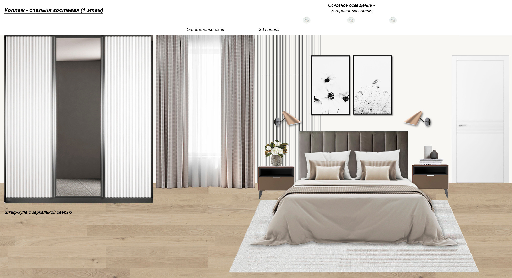 Дом в Истре. Дизайн интерьера, от проекта до реализации