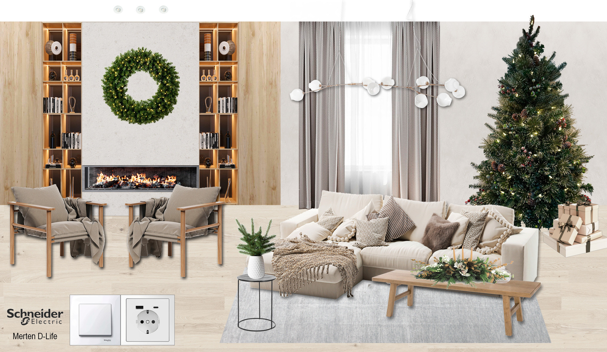 Дом в Истре. Дизайн интерьера, от проекта до реализации