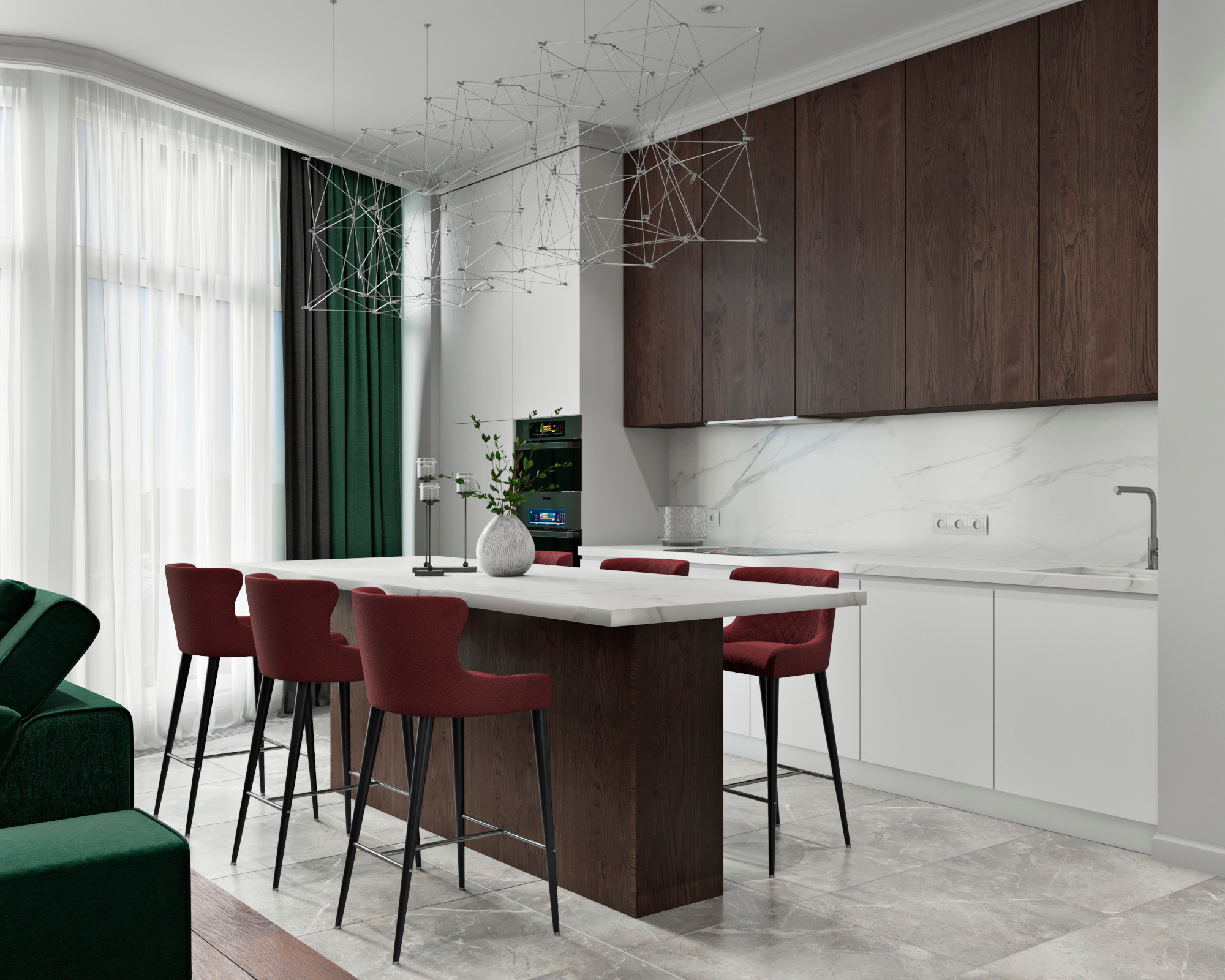 РЕЗИДЕНЦИЯ АРХИТЕКТОРОВ. Дизайн интерьера, от проекта до реализации