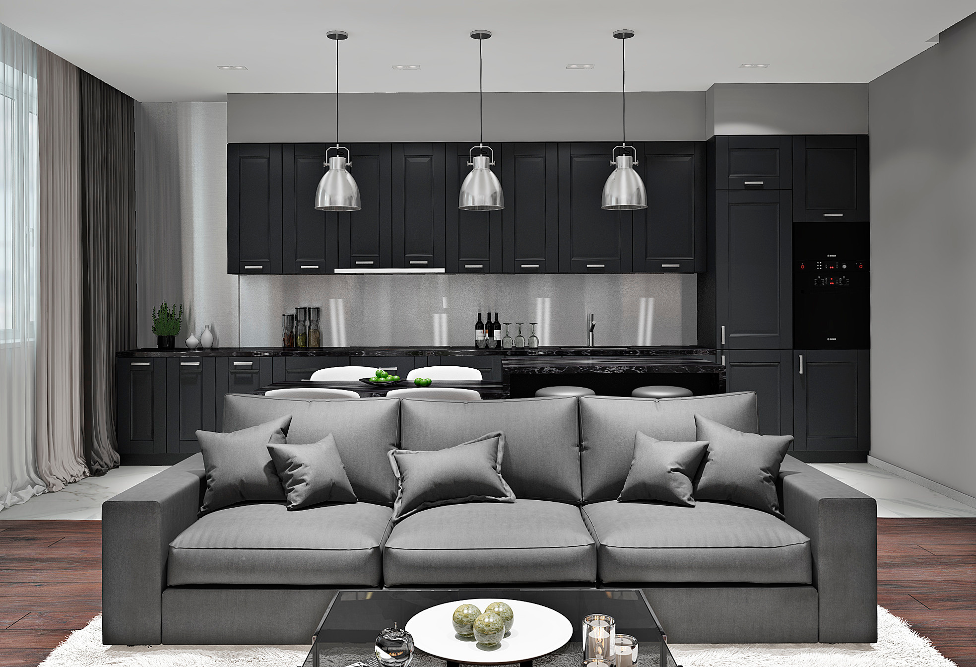 Нахимовский проспект. Дизайн интерьера, от проекта до реализации