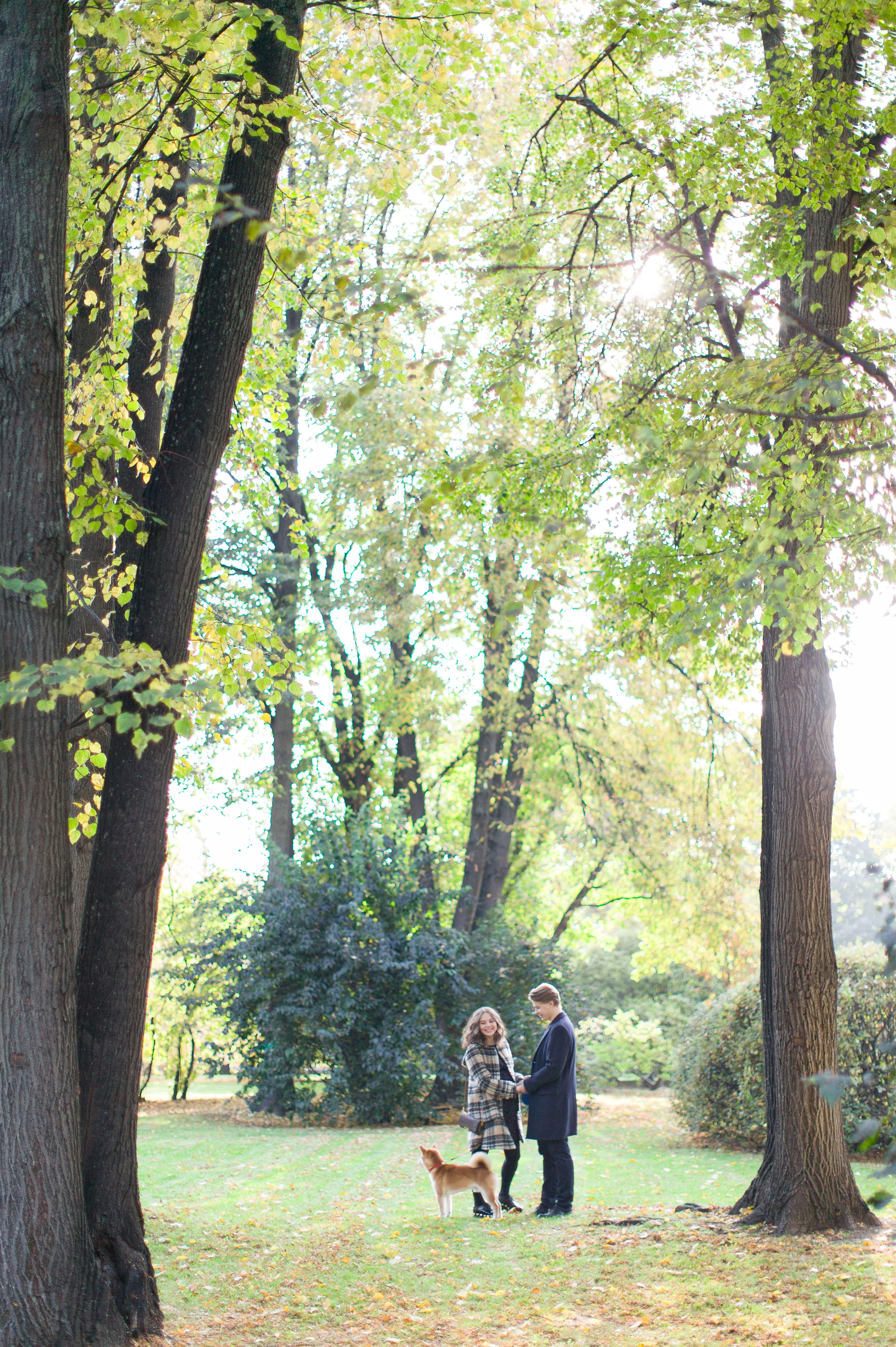 Семейная фотосессия в ожидании малыша в Парке Горького, Москва