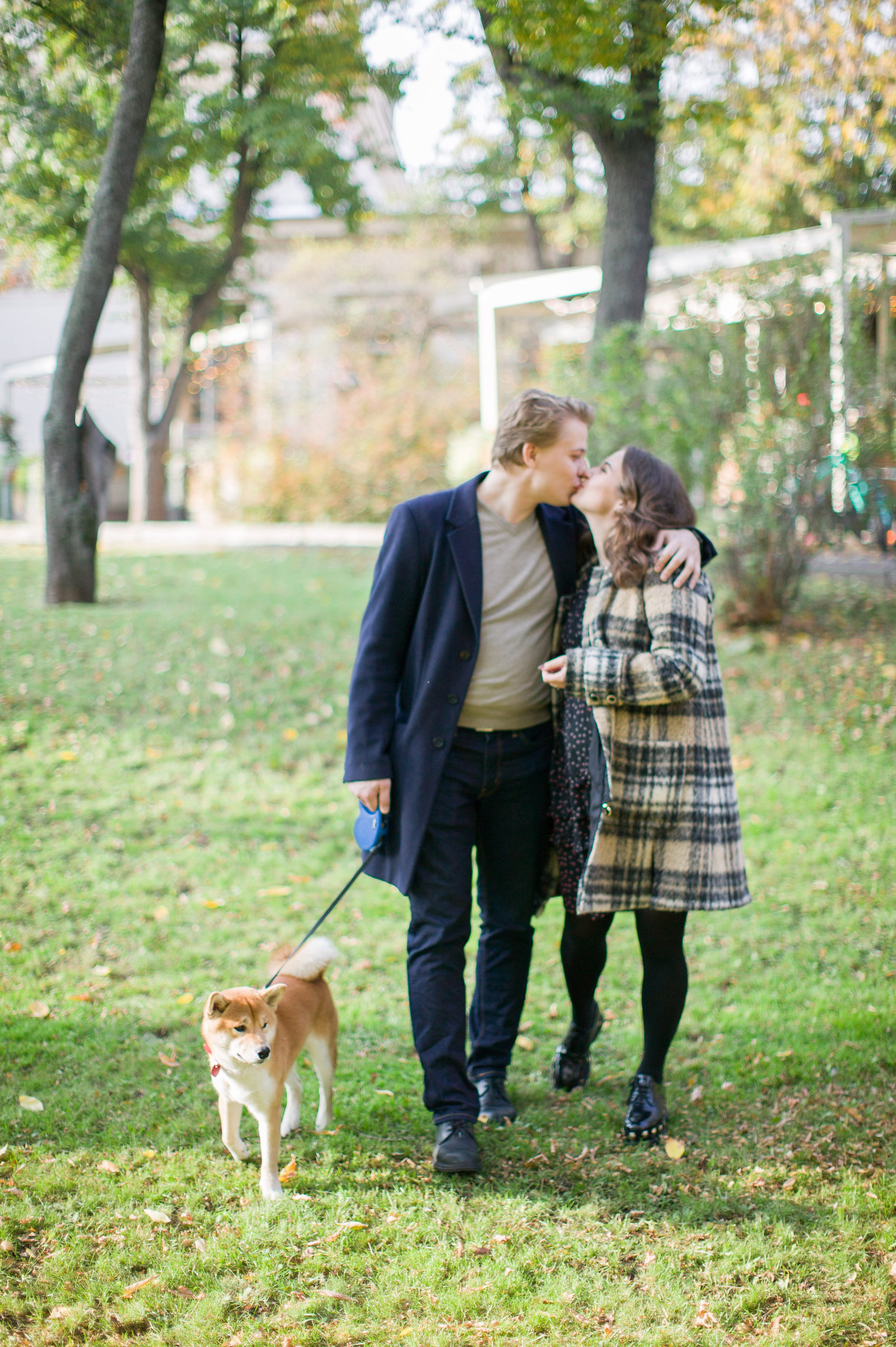 Семейная фотосессия в ожидании малыша в Парке Горького, Москва