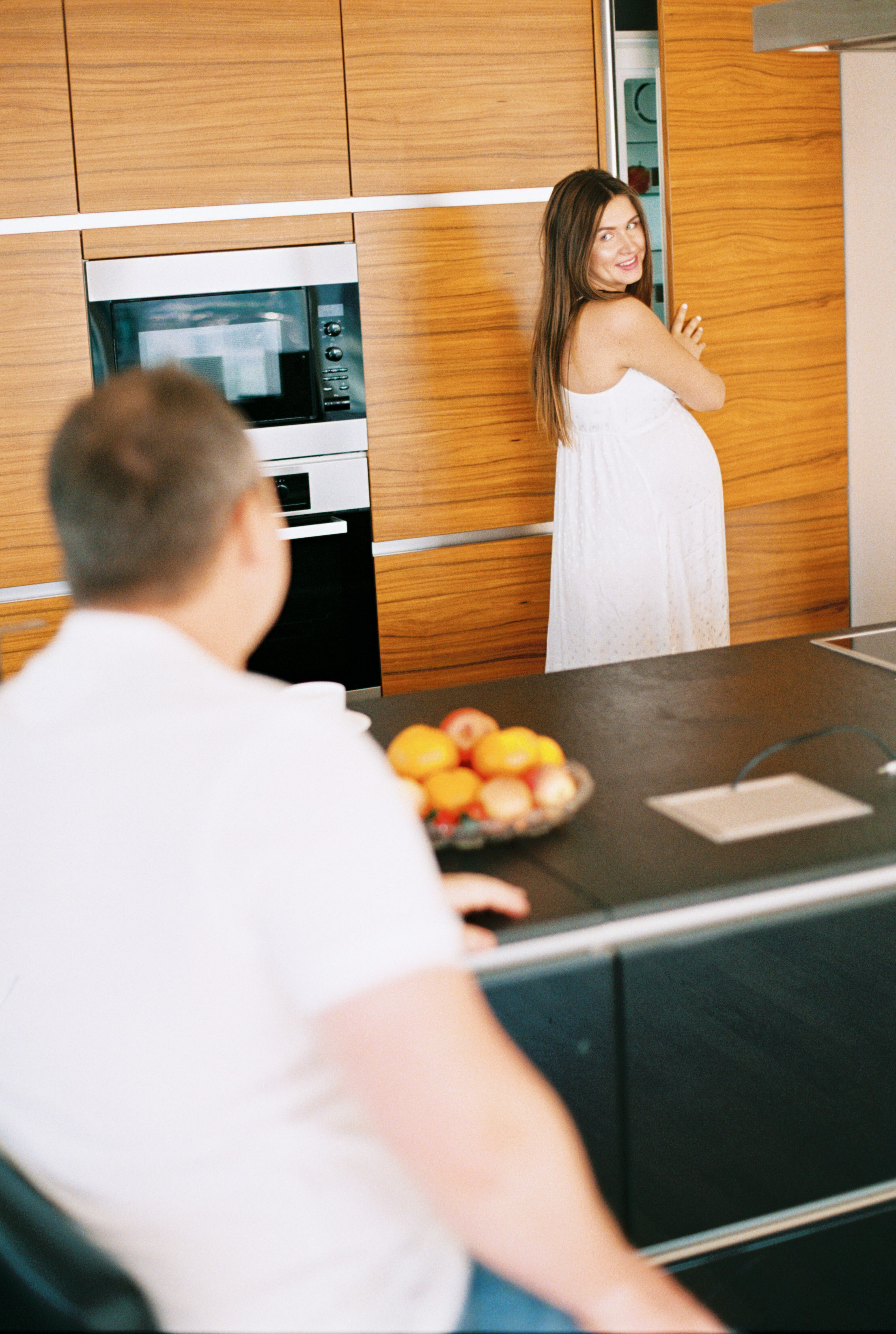 Фотосессия в ожидании малыша, Москва Сити