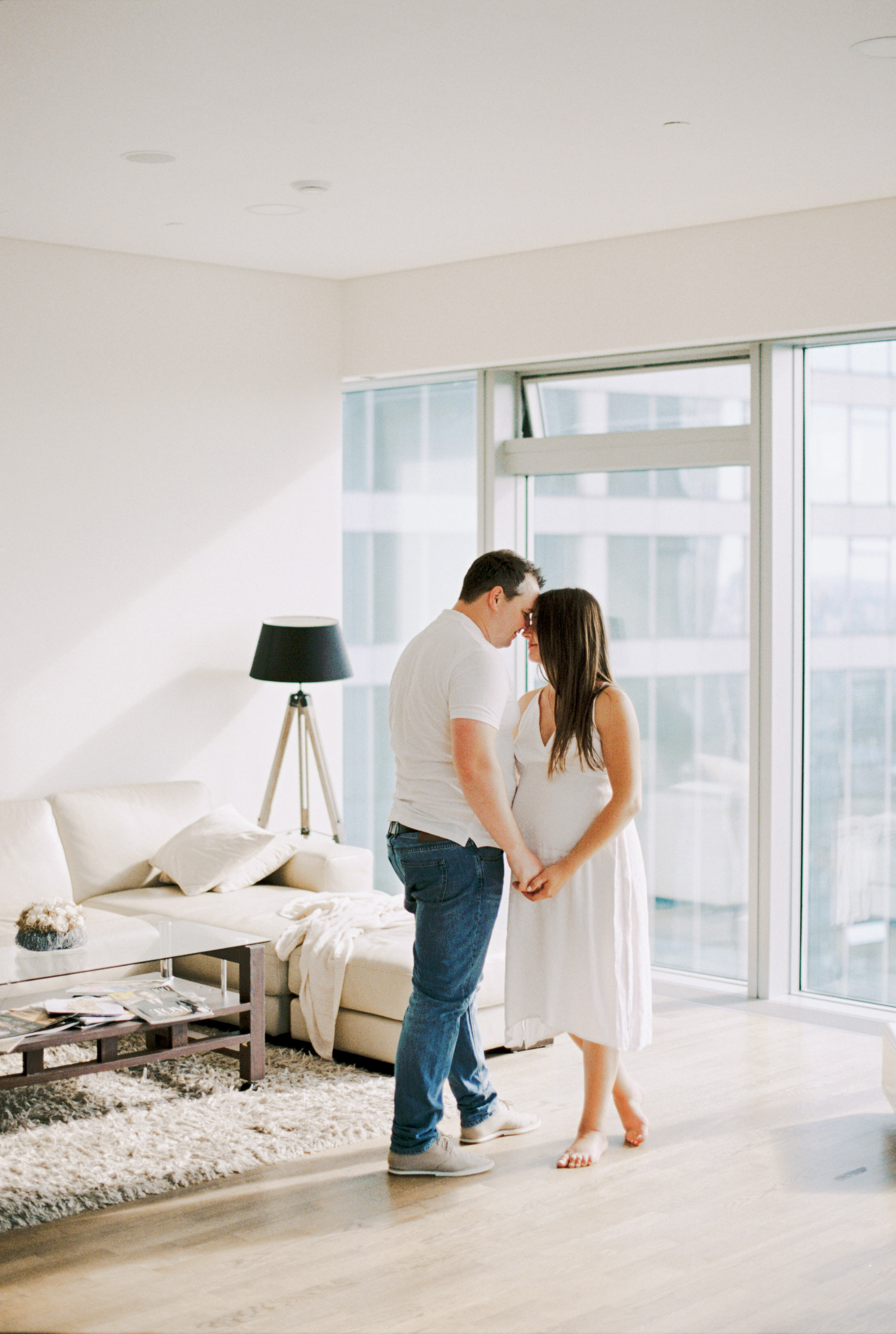 Фотосессия в ожидании малыша, Москва Сити