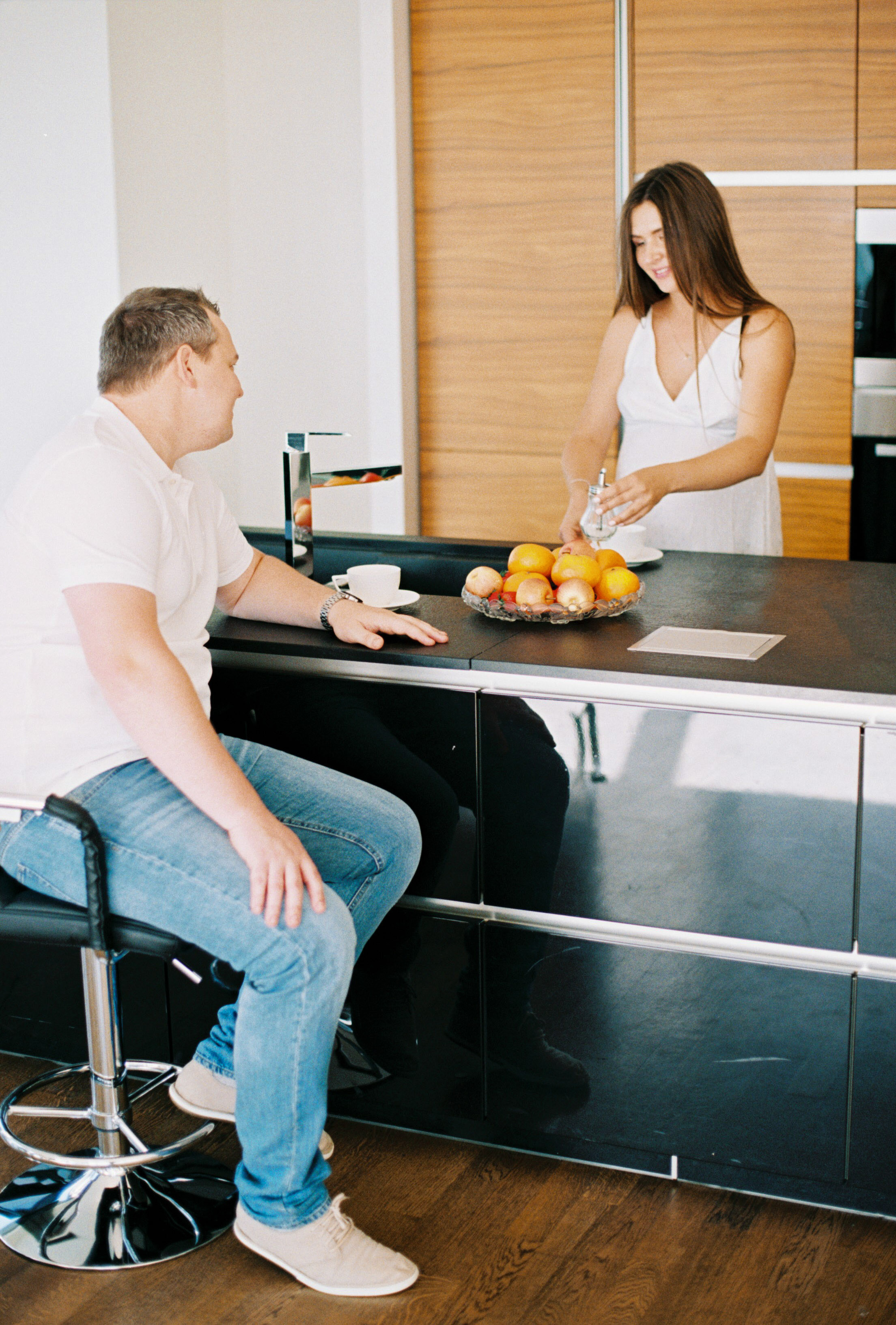 Фотосессия в ожидании малыша, Москва Сити