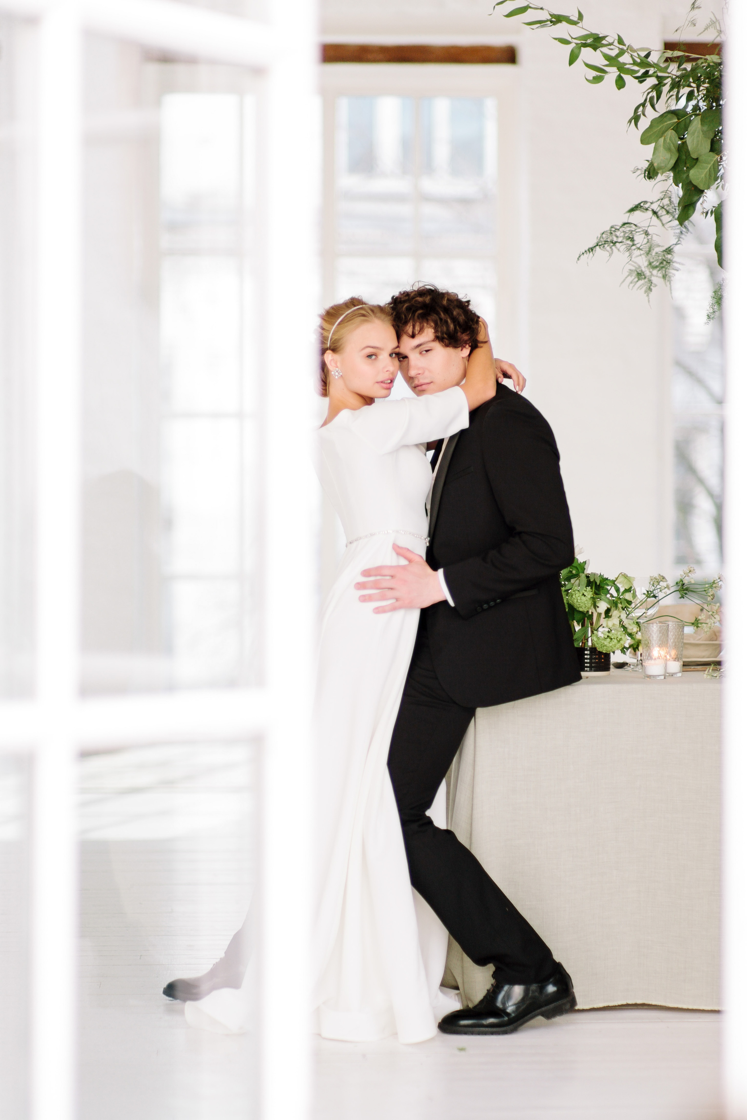 Камерная свадьба в лофте, Москва, утро невесты, свадебный фотограф