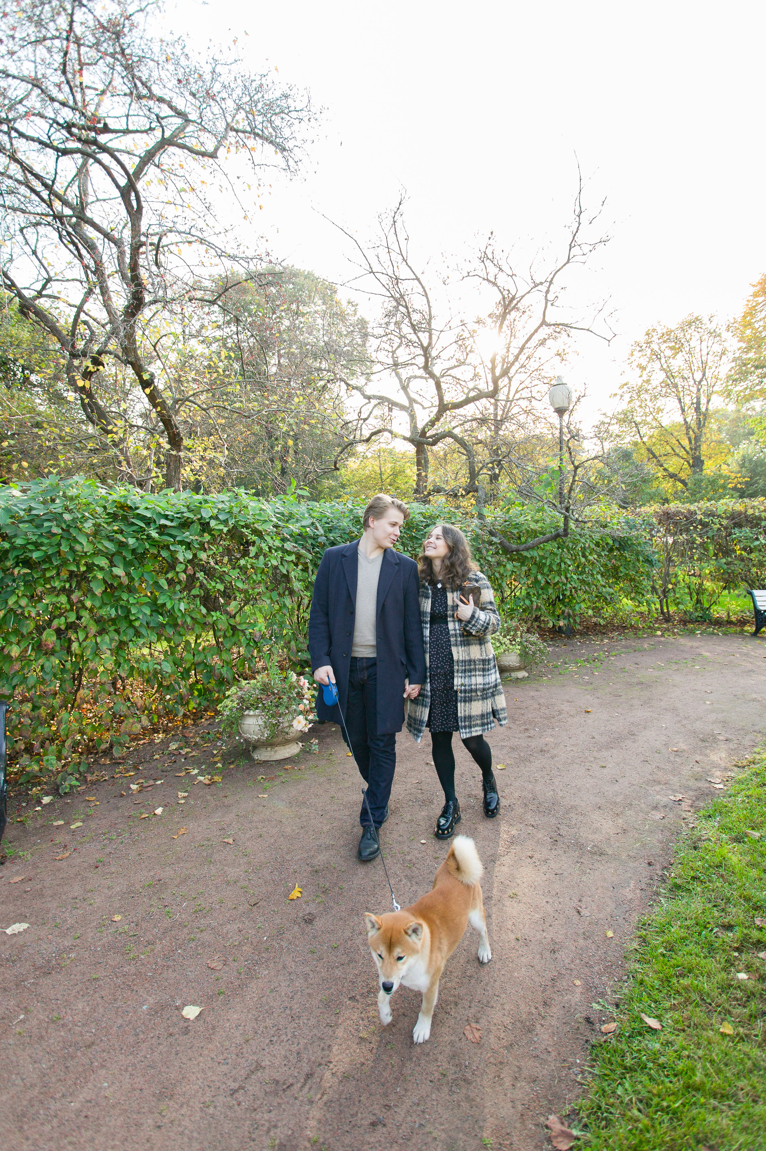 Семейная фотосессия в ожидании малыша в Парке Горького, Москва