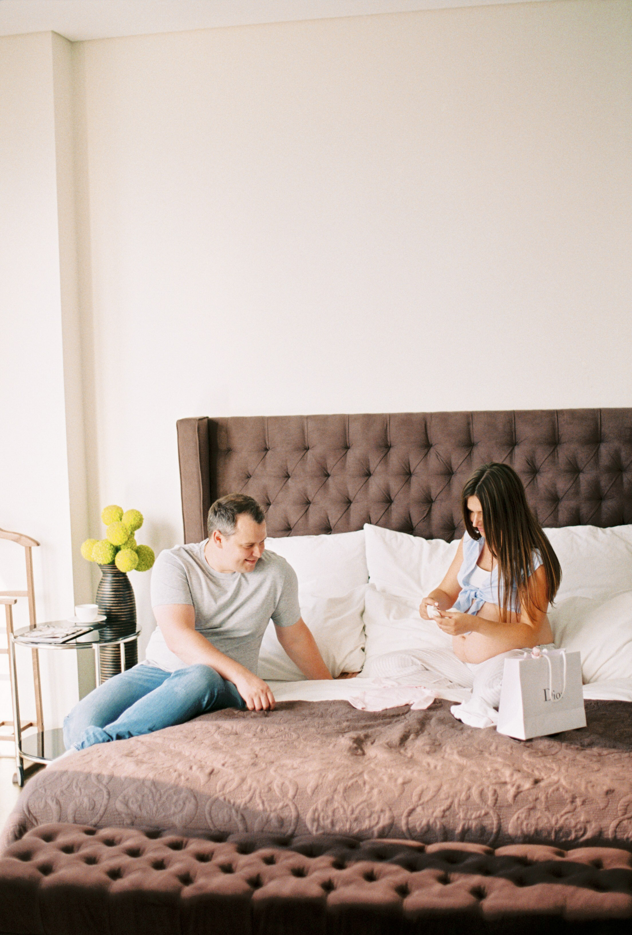 Фотосессия в ожидании малыша, Москва Сити