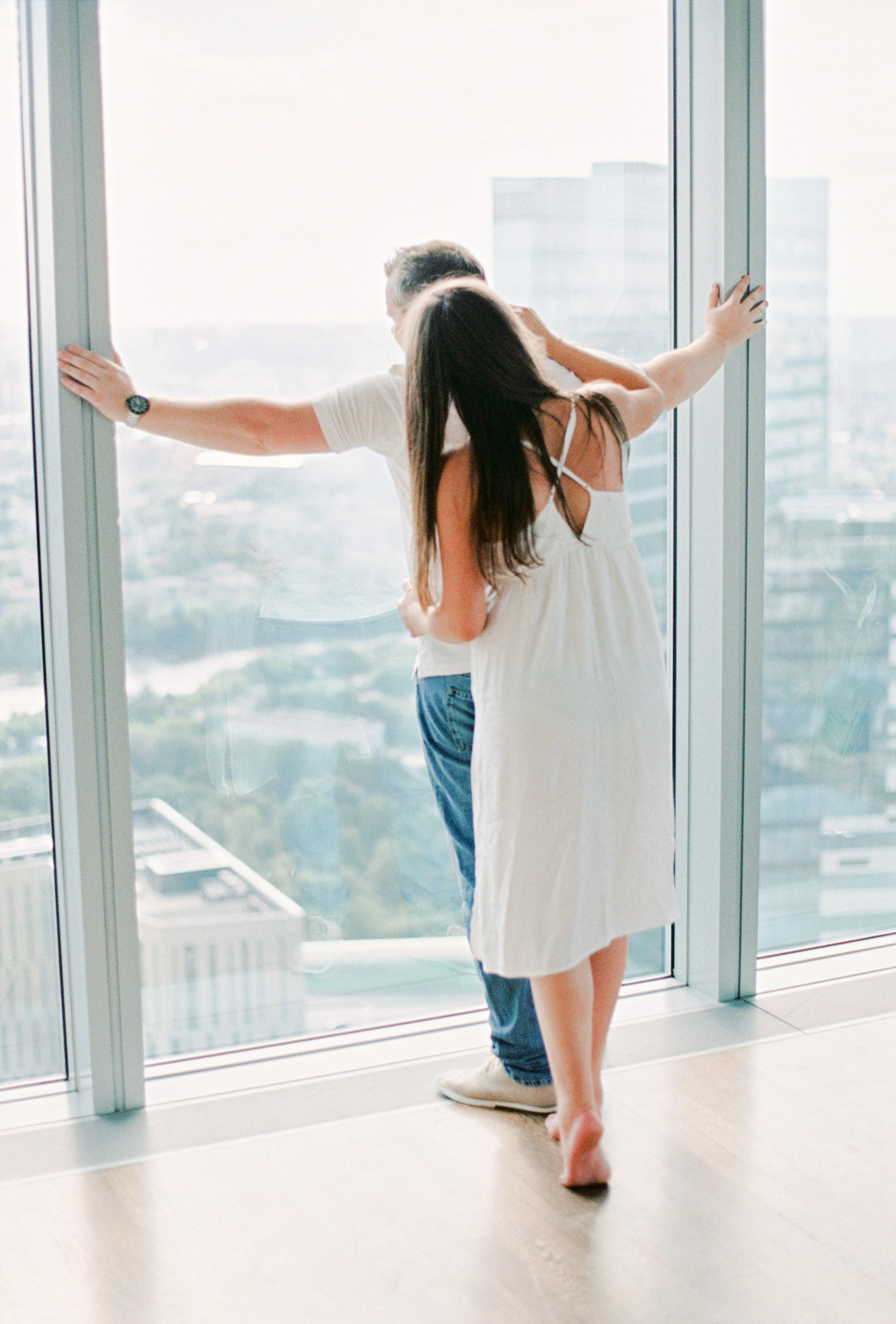 Фотосессия в ожидании малыша, Москва Сити