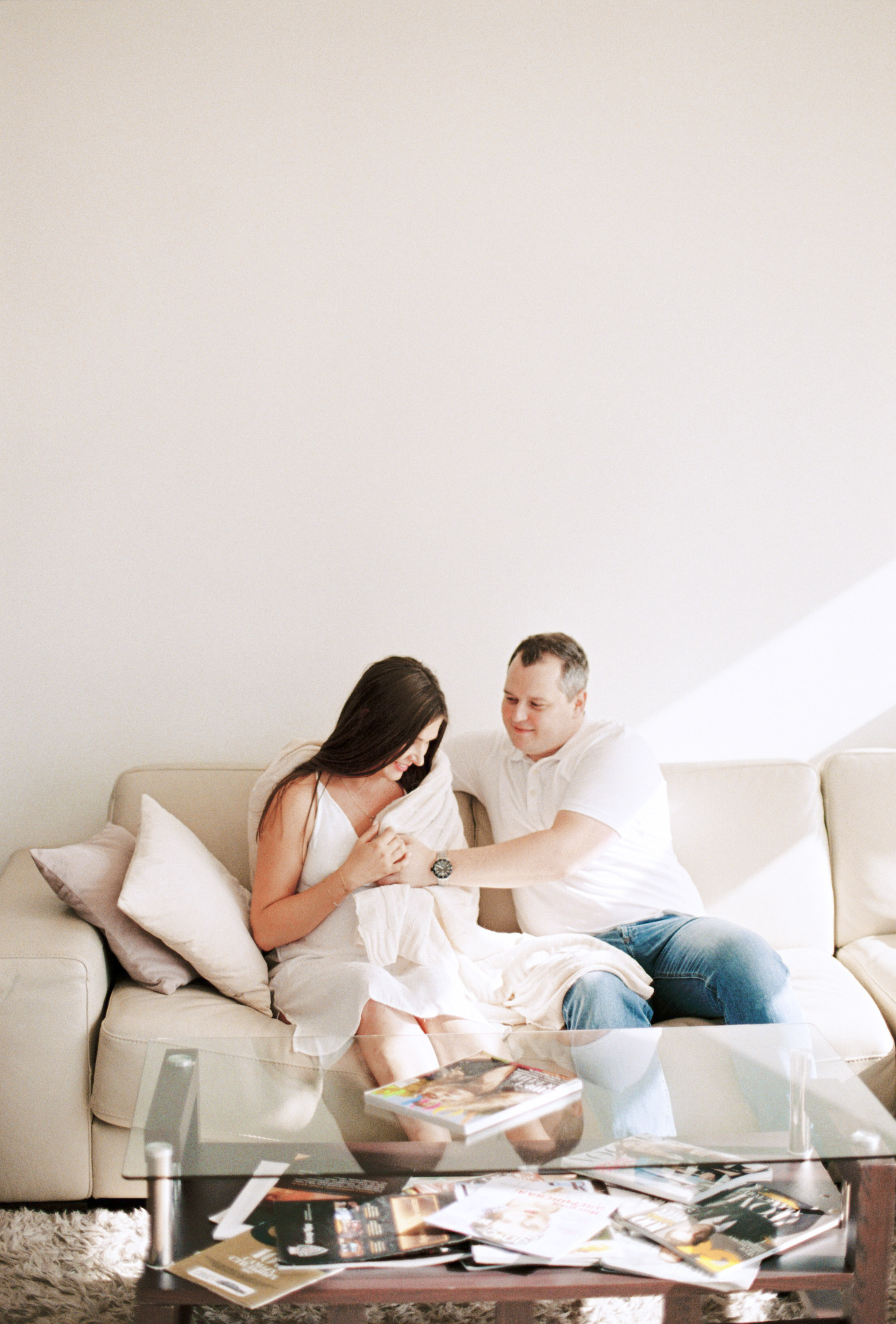 Фотосессия в ожидании малыша, Москва Сити