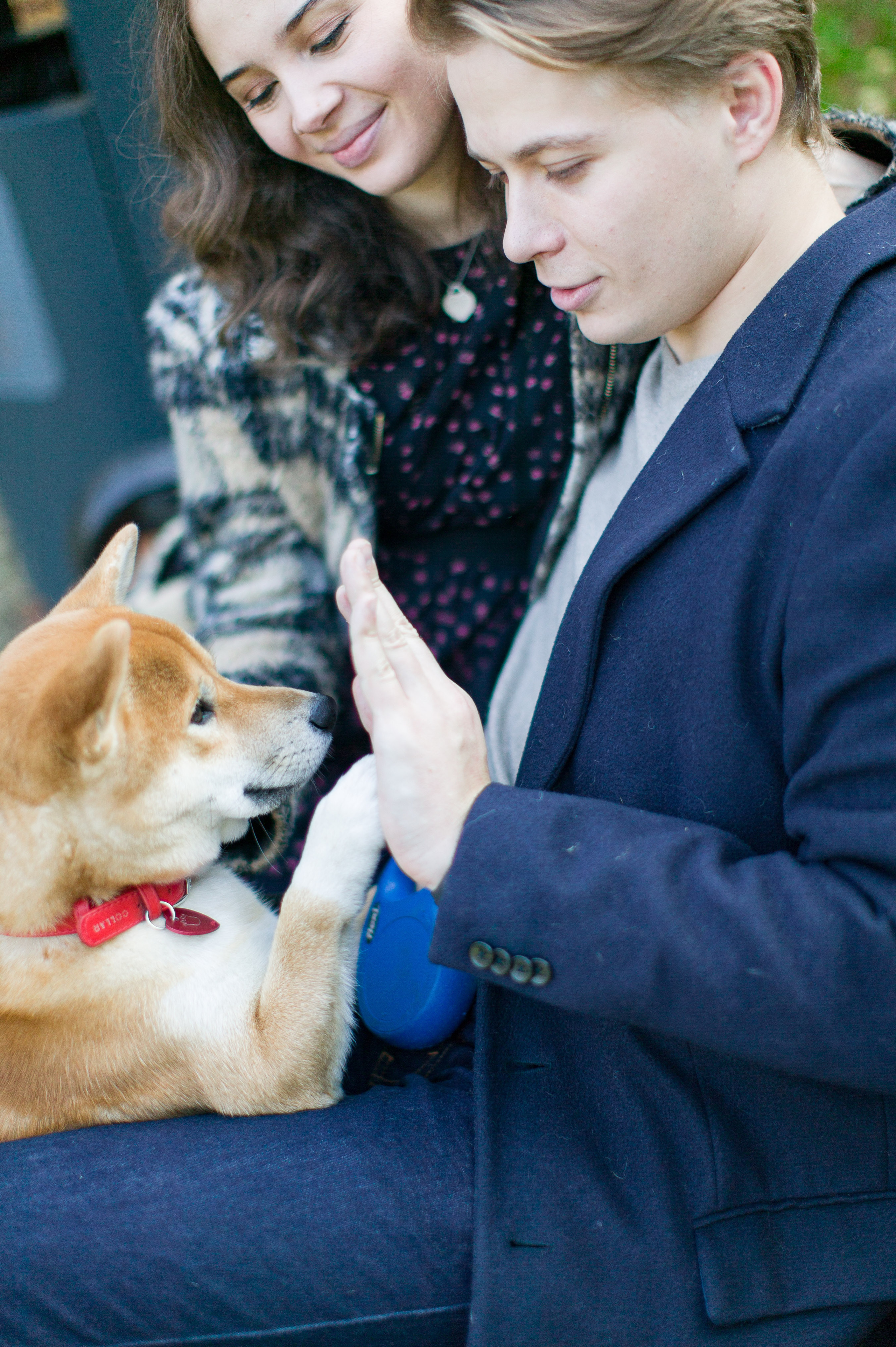 Семейная фотосессия в ожидании малыша в Парке Горького, Москва