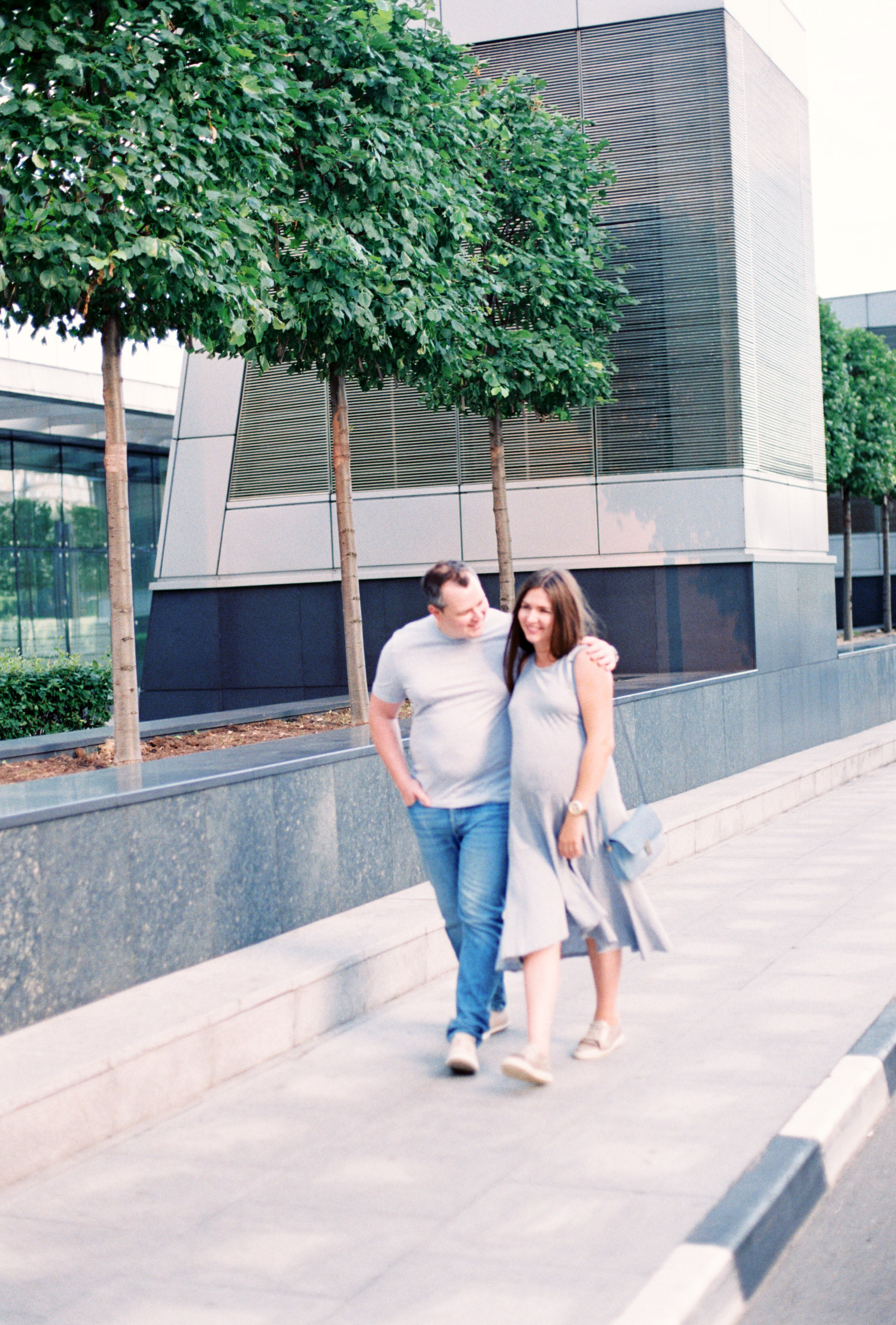 Фотосессия в ожидании малыша, Москва Сити