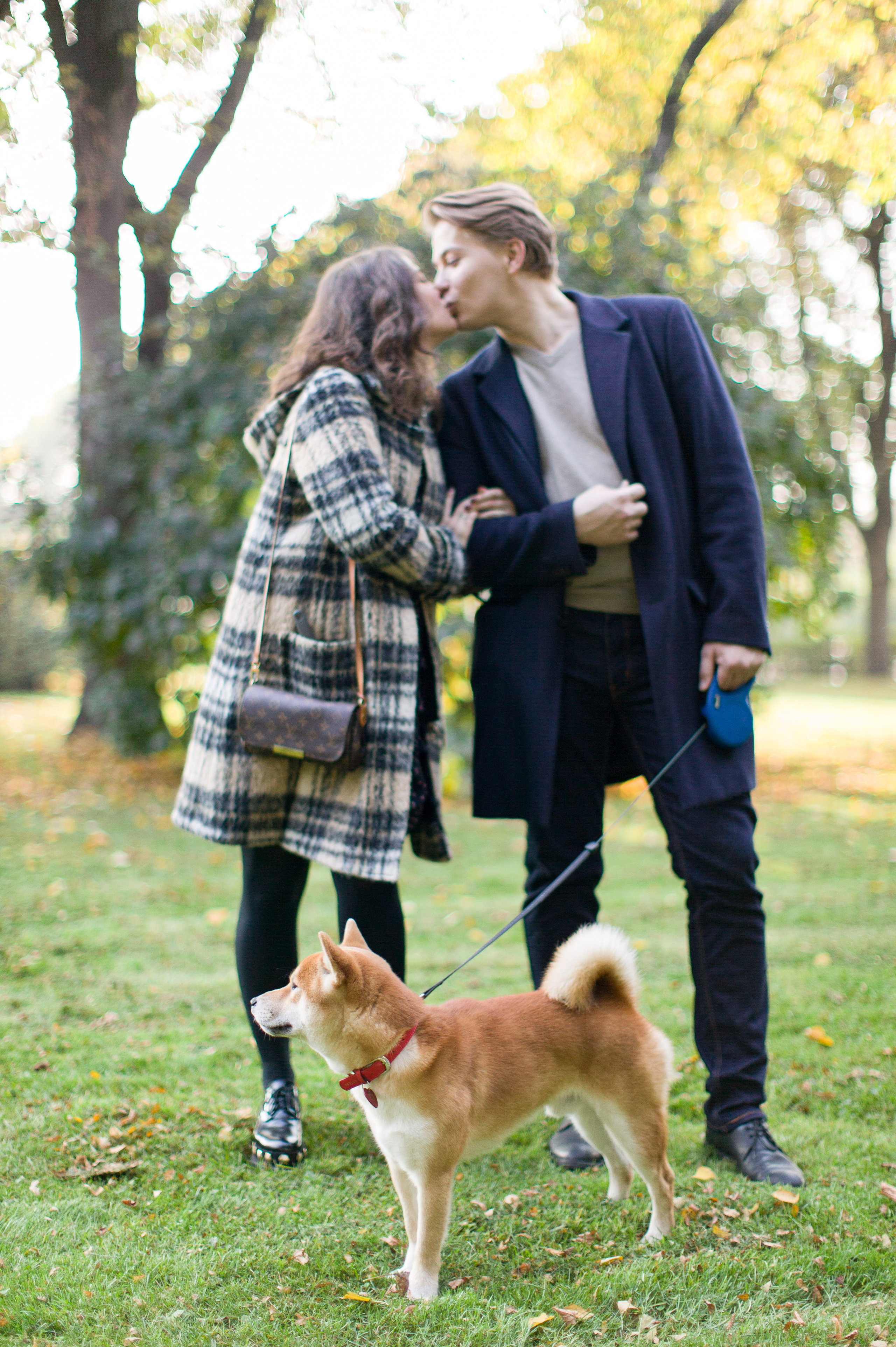 Семейная фотосессия в ожидании малыша в Парке Горького, Москва