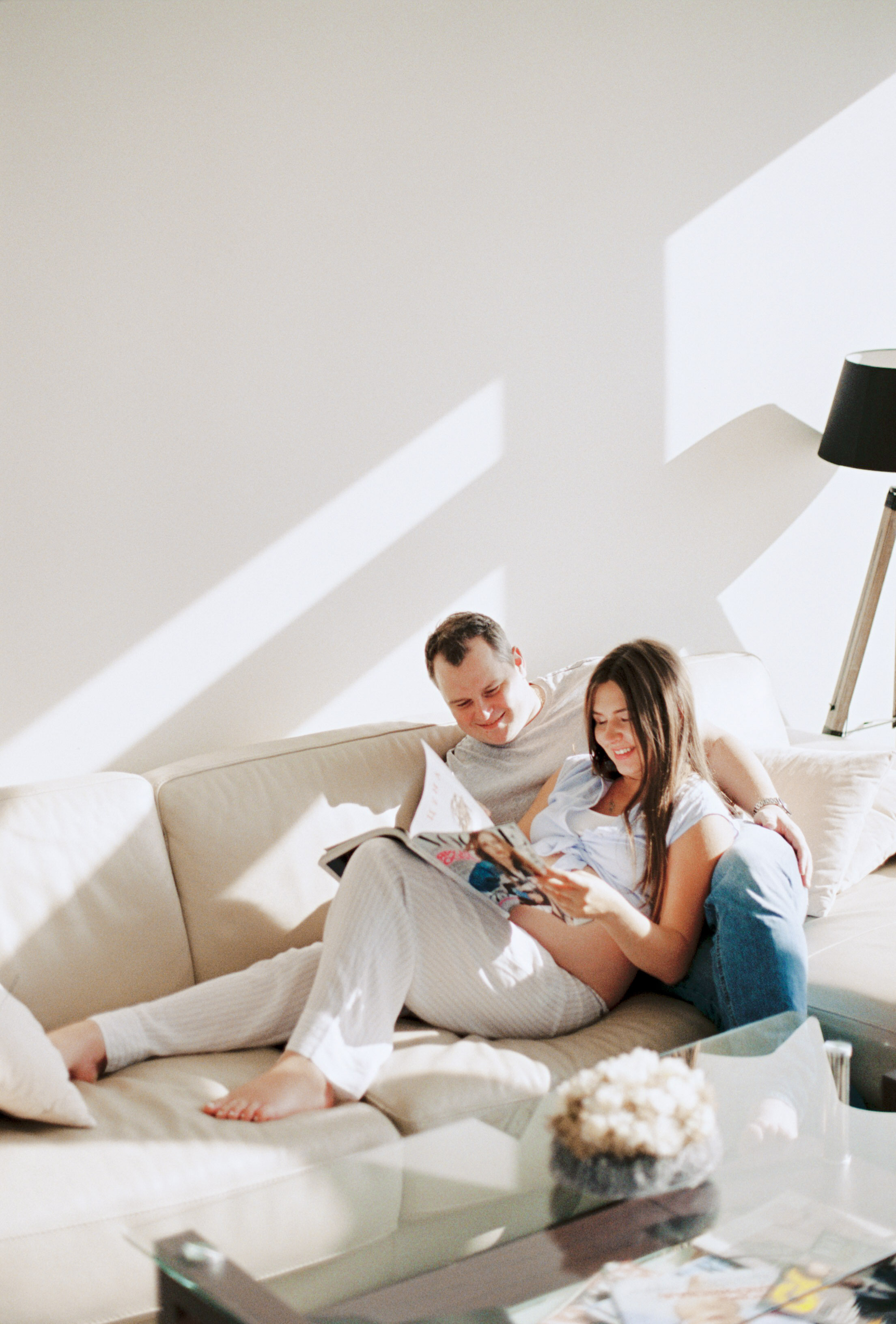 Фотосессия в ожидании малыша, Москва Сити