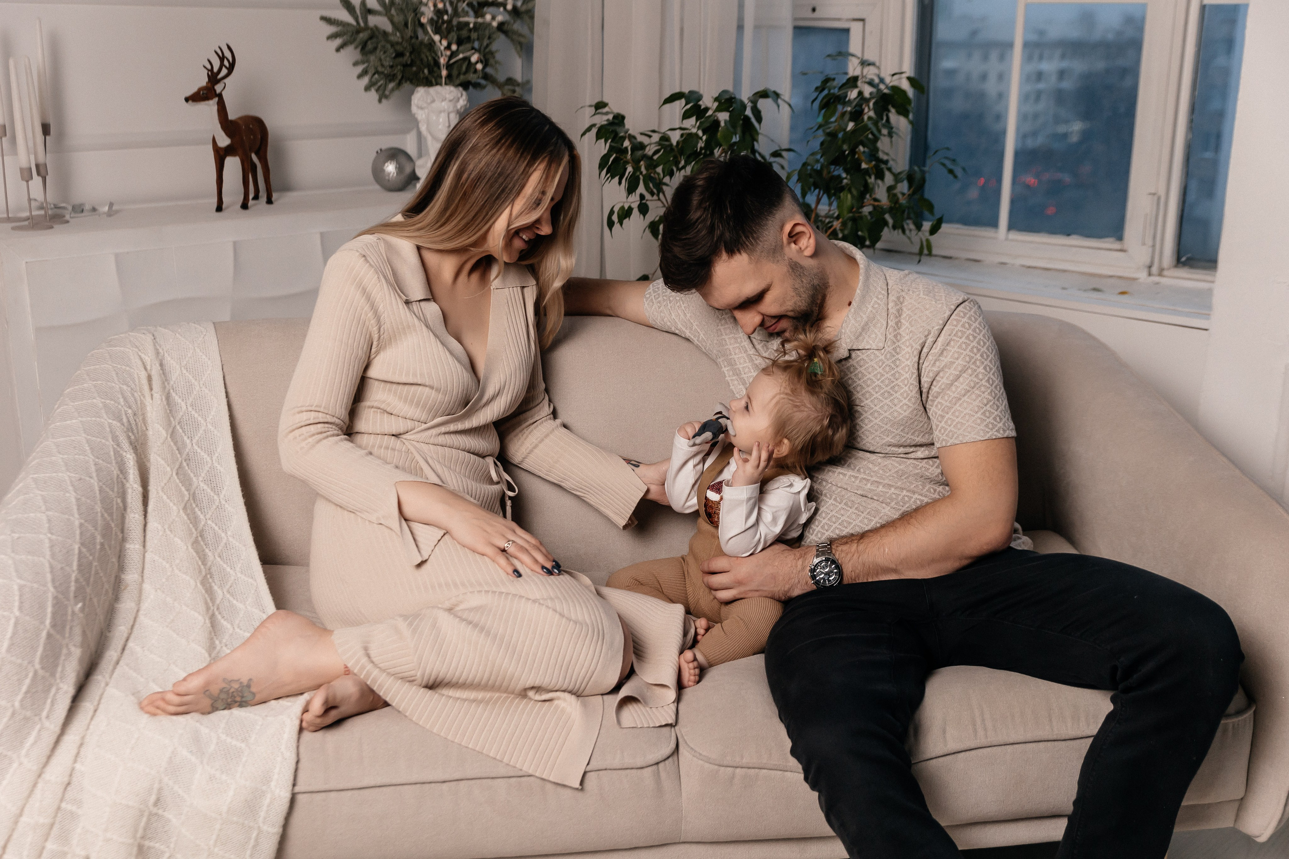 Дима, Аня и Николь. Семейный фотограф Минск Усова Ольга