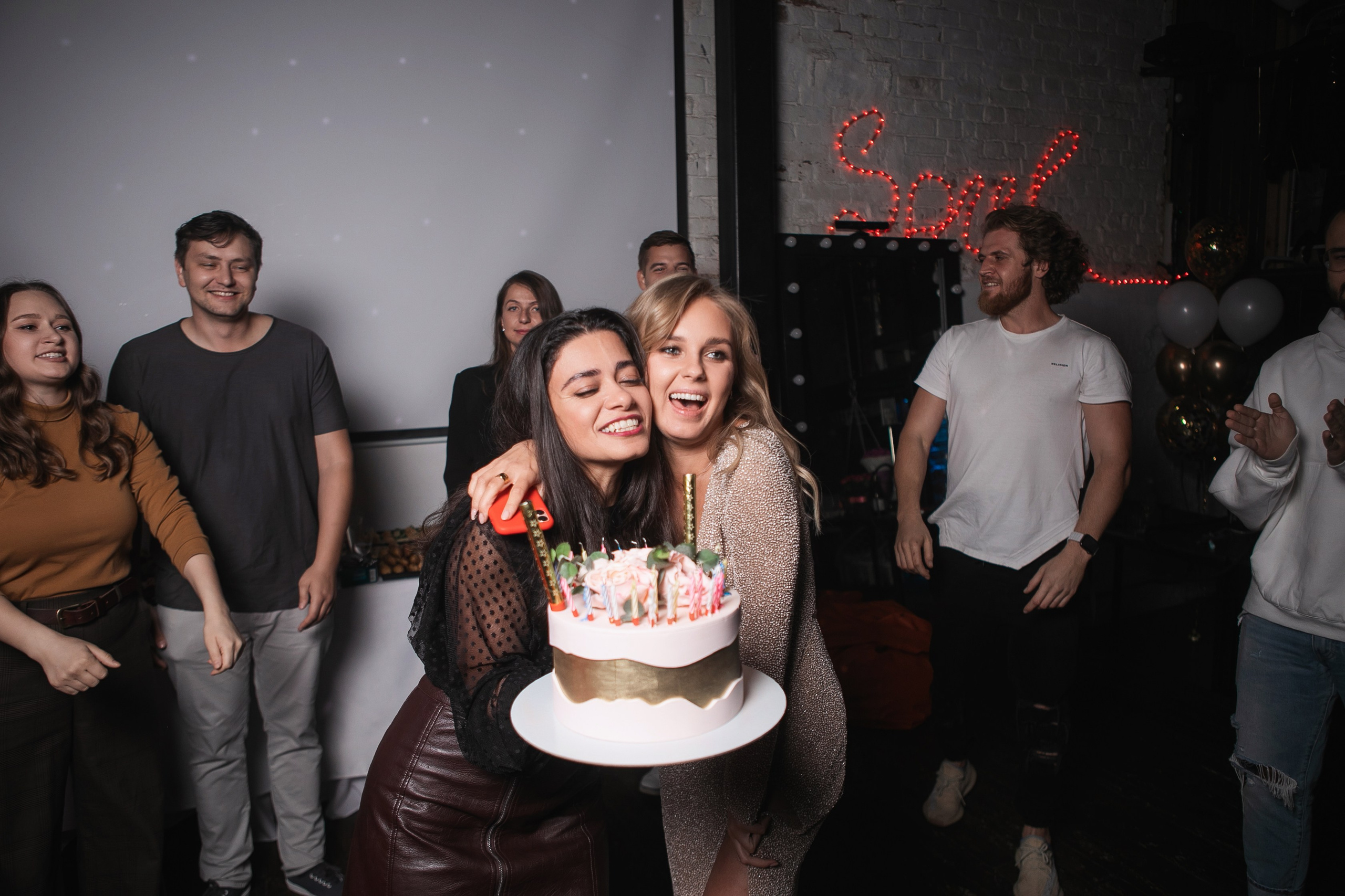 День рождения В тёмном лофте. Фотограф в Москве Дмитрий Жарков