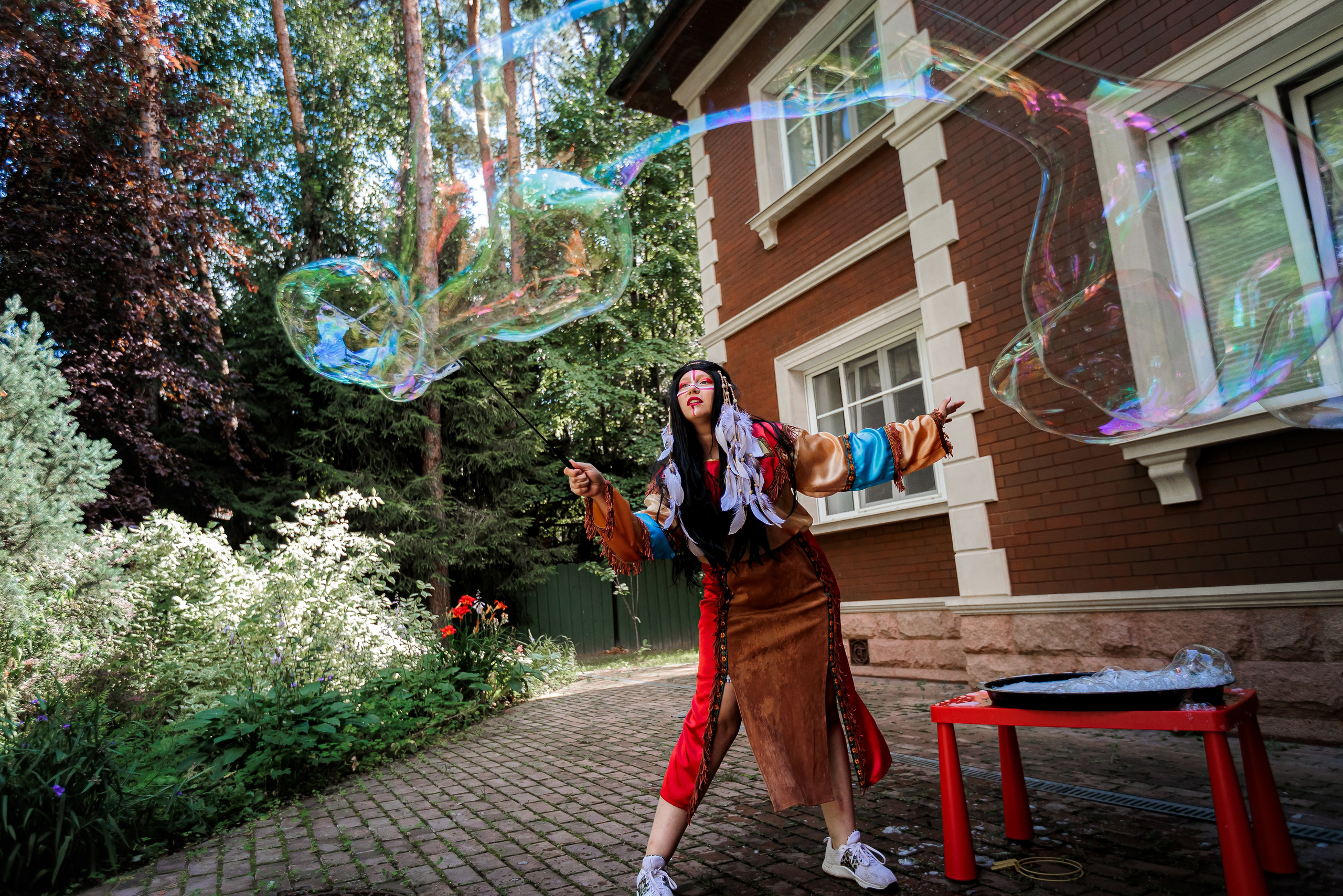 День рождения Леона «Индейцы». Семейный и детский фотограф Комина Елена, Власиха, Одинцово