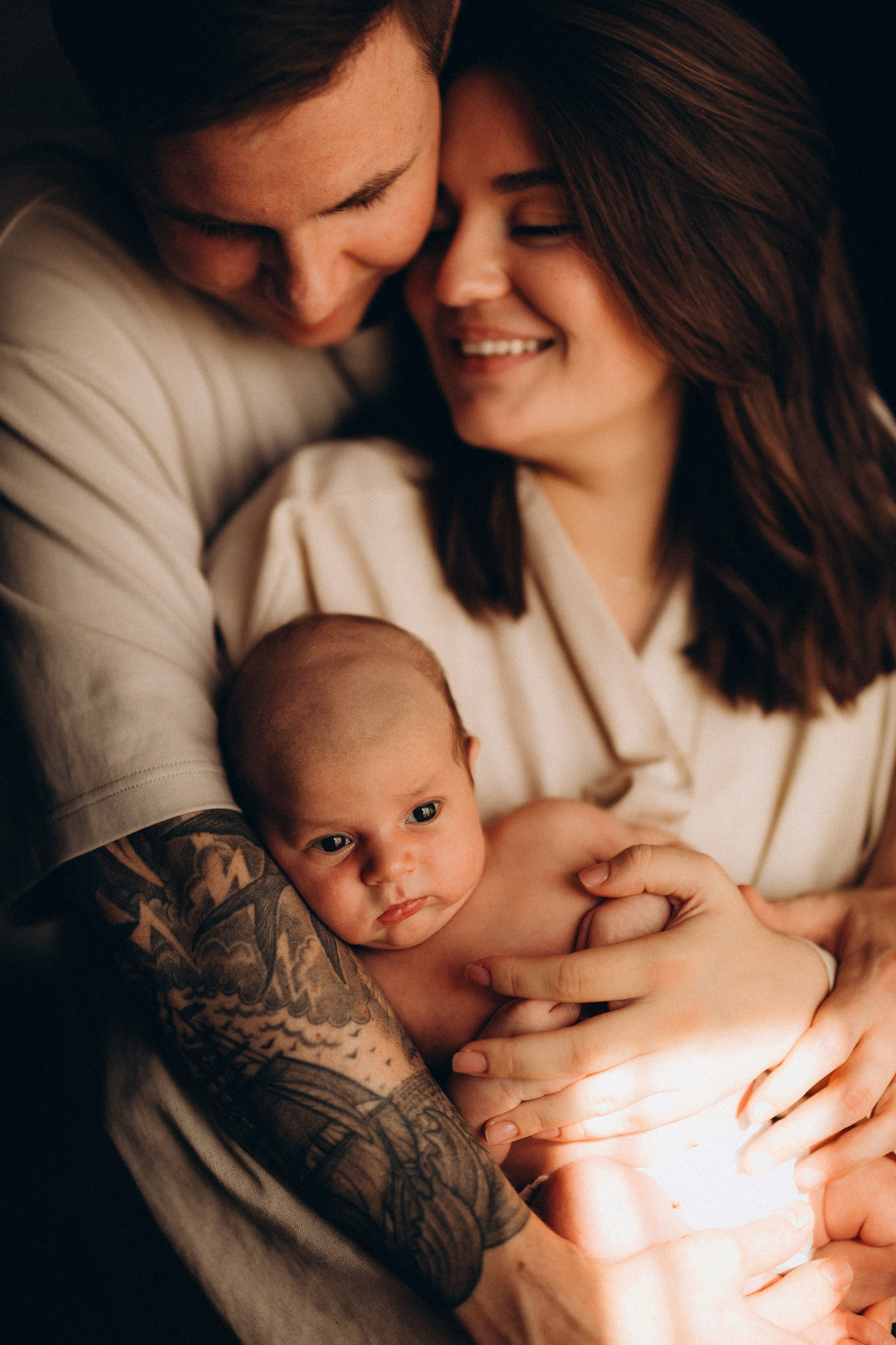 Новорожденный Миша. Евгения Пелипас