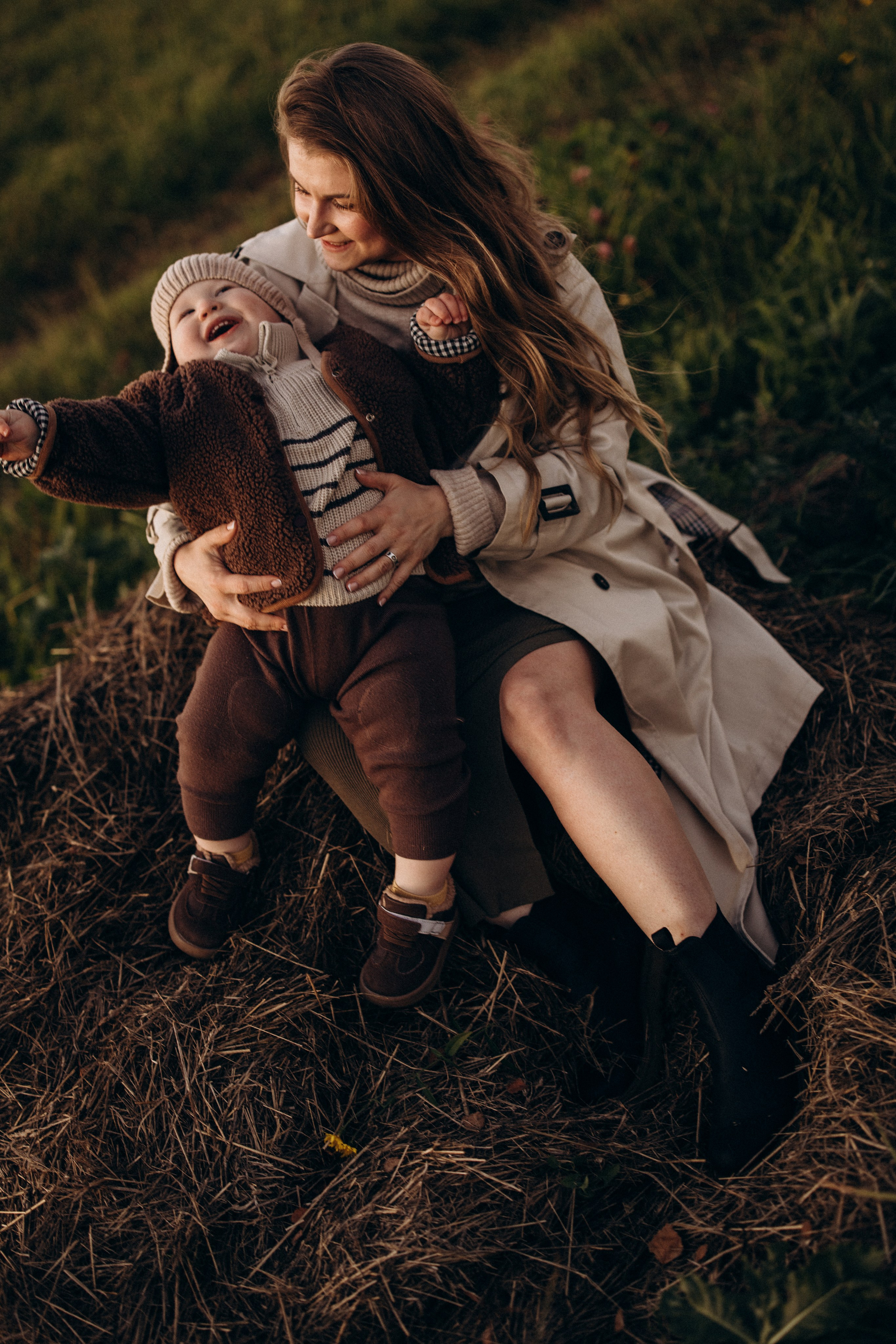 На закате. Евгения Пелипас