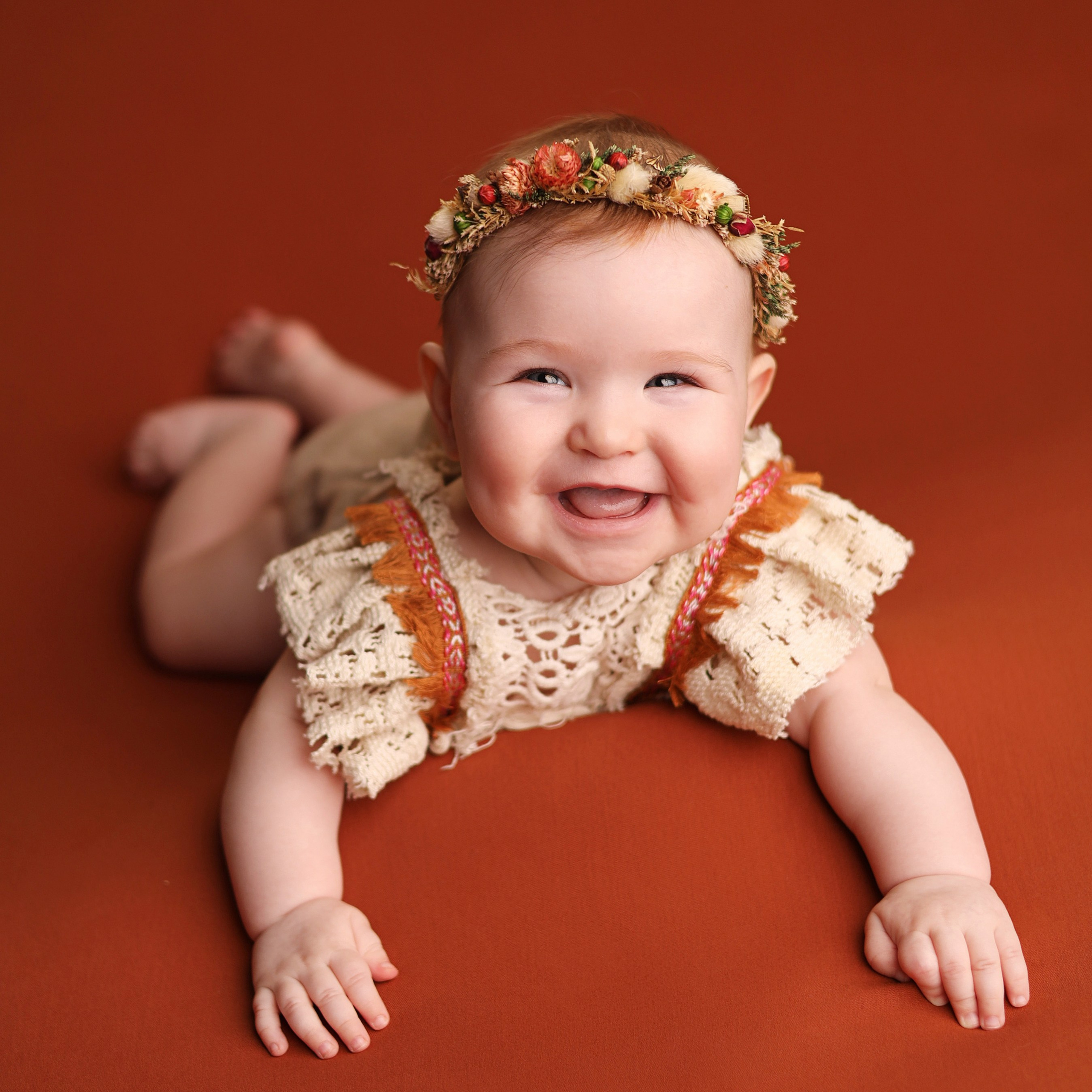 Девочки 6 месяцев. Фотограф новорожденных Москва. Ньюборн фотограф Москва
