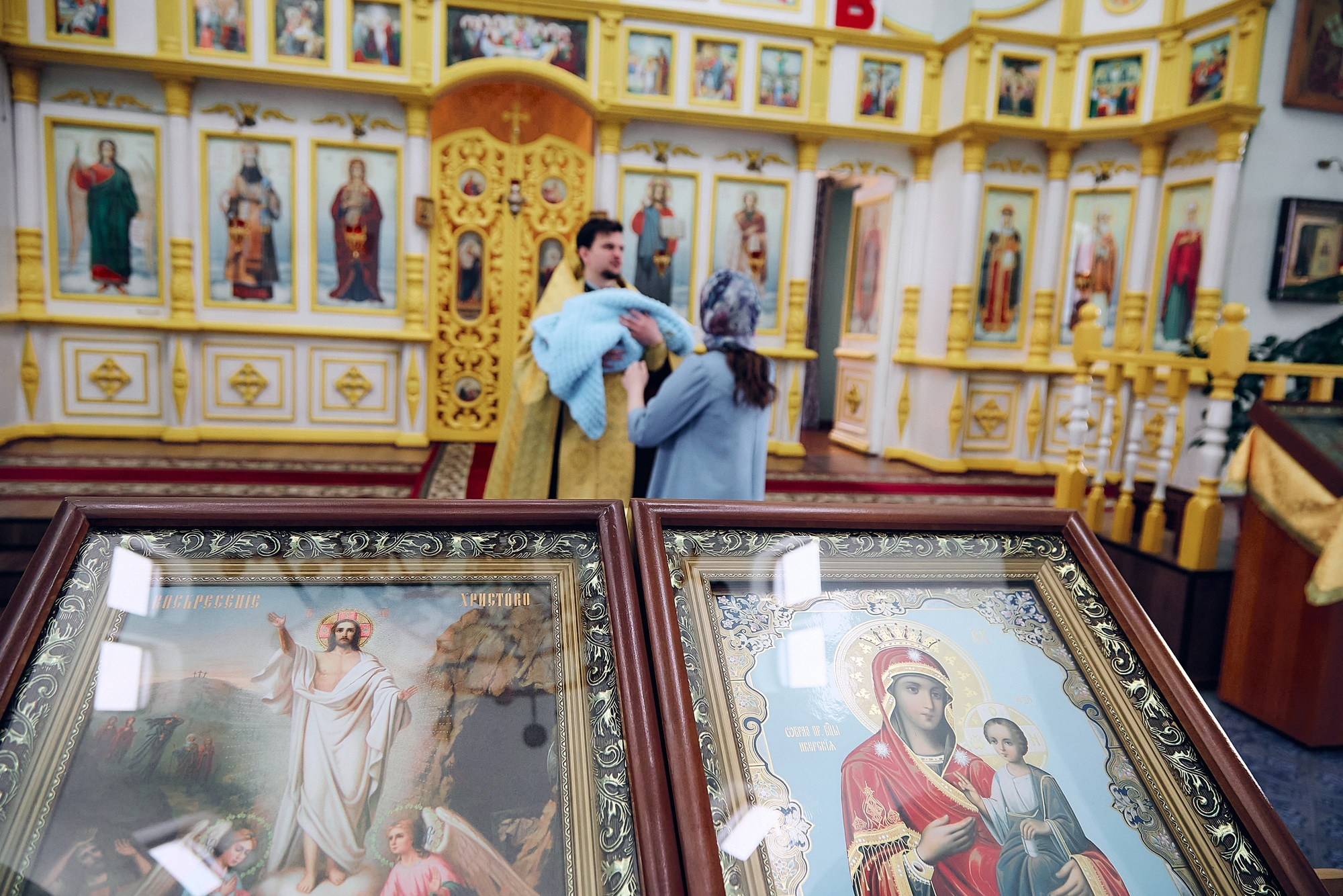 Крещение. Фотограф Воронеж Александр Нечаев