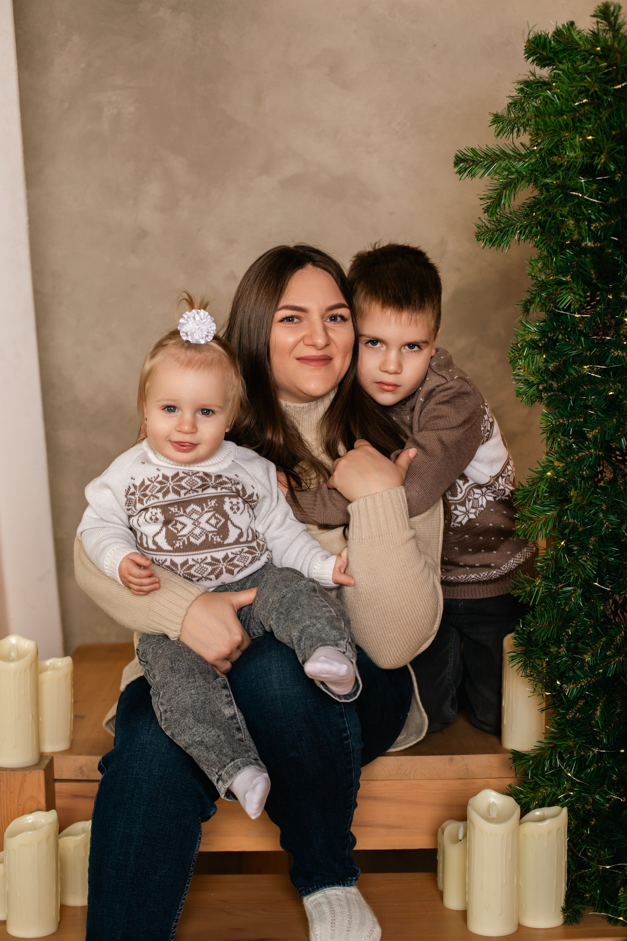 Катя с детками. Фотосессия под любой запрос в Красноярске. т+79237847111