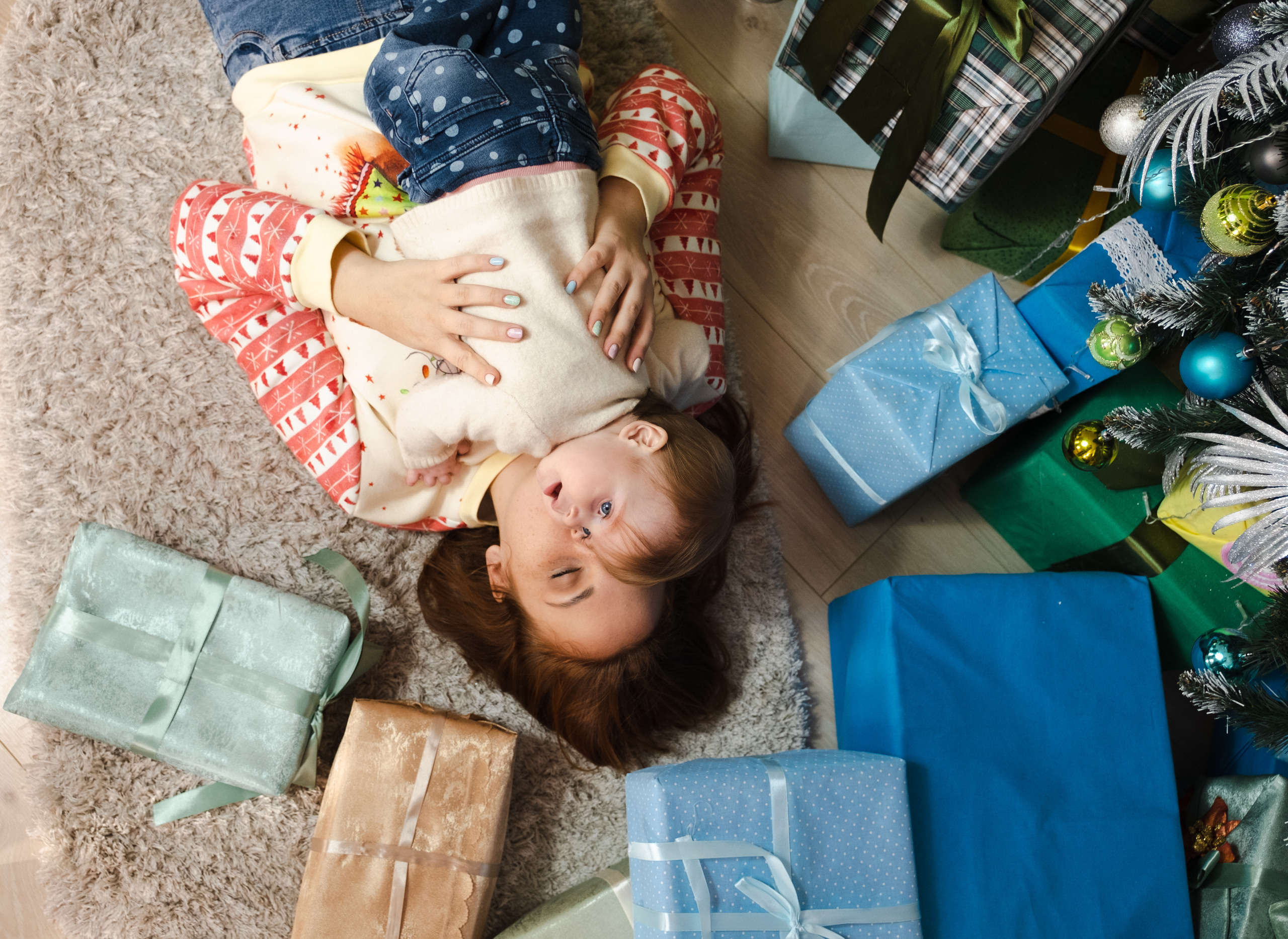 Новогодняя любовь матери. Семейный и свадебный фотограф в Ставрополе Заведеев Алексей