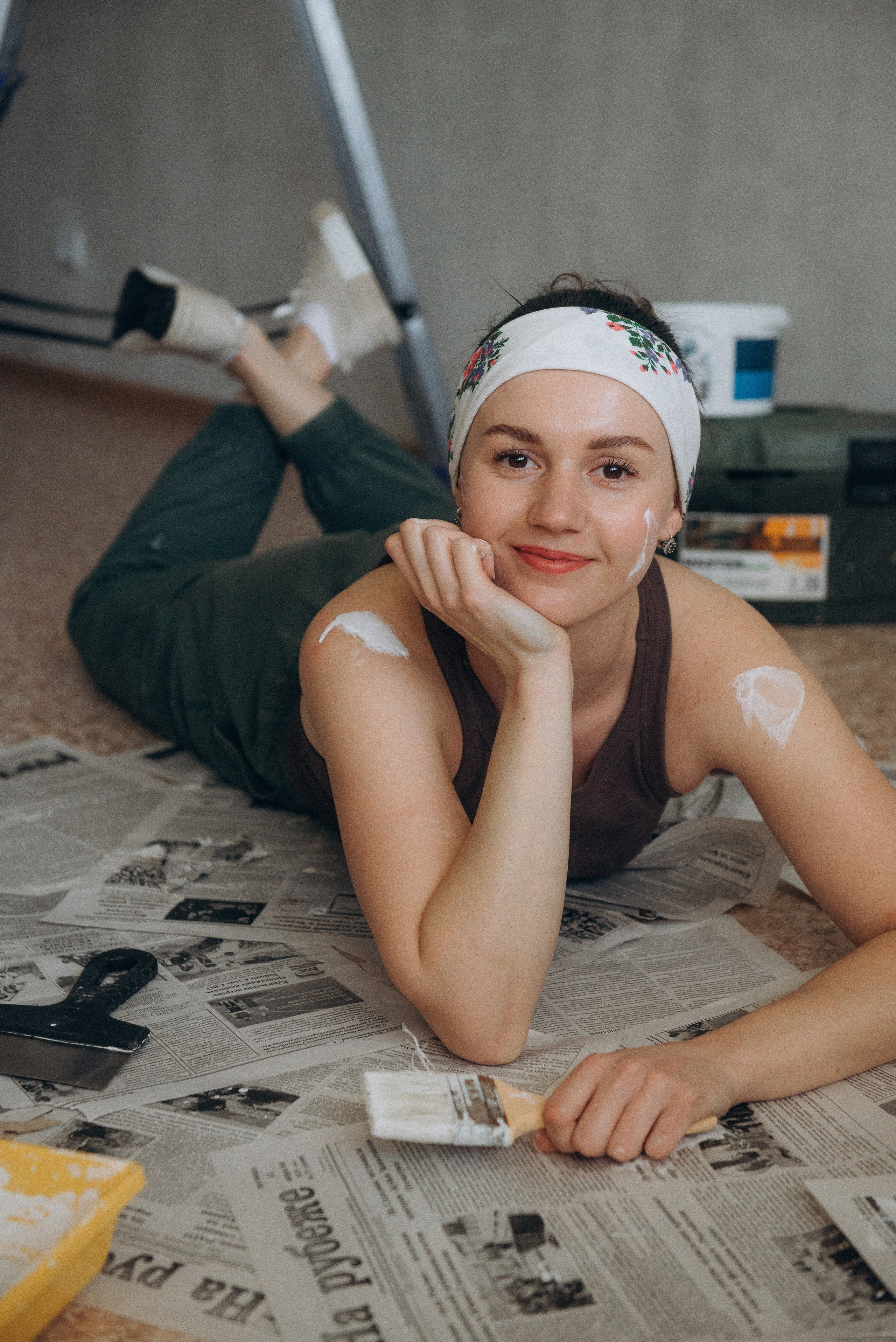 Ремонтники: Тася и Сиба. Ирина Метелица фотограф на Шикотане