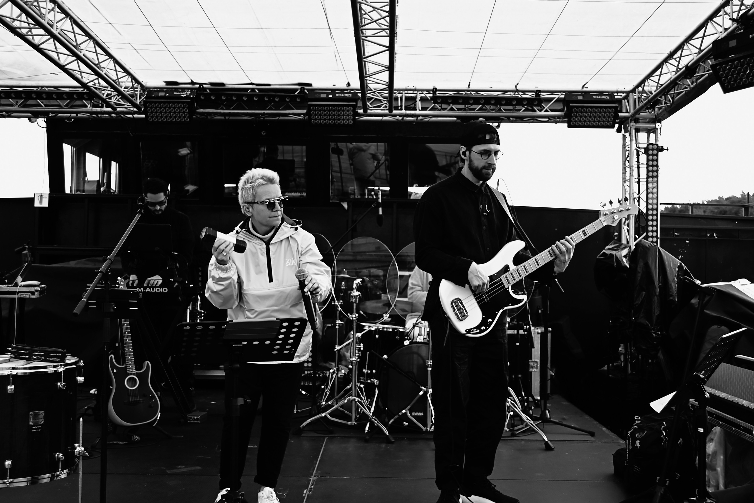 Светлана Сурганова и оркестр. Летник на корабле. Репетиция перед концертом. Москва, 21.08.2025. Фотограф в Москве, Оксана Ребристая