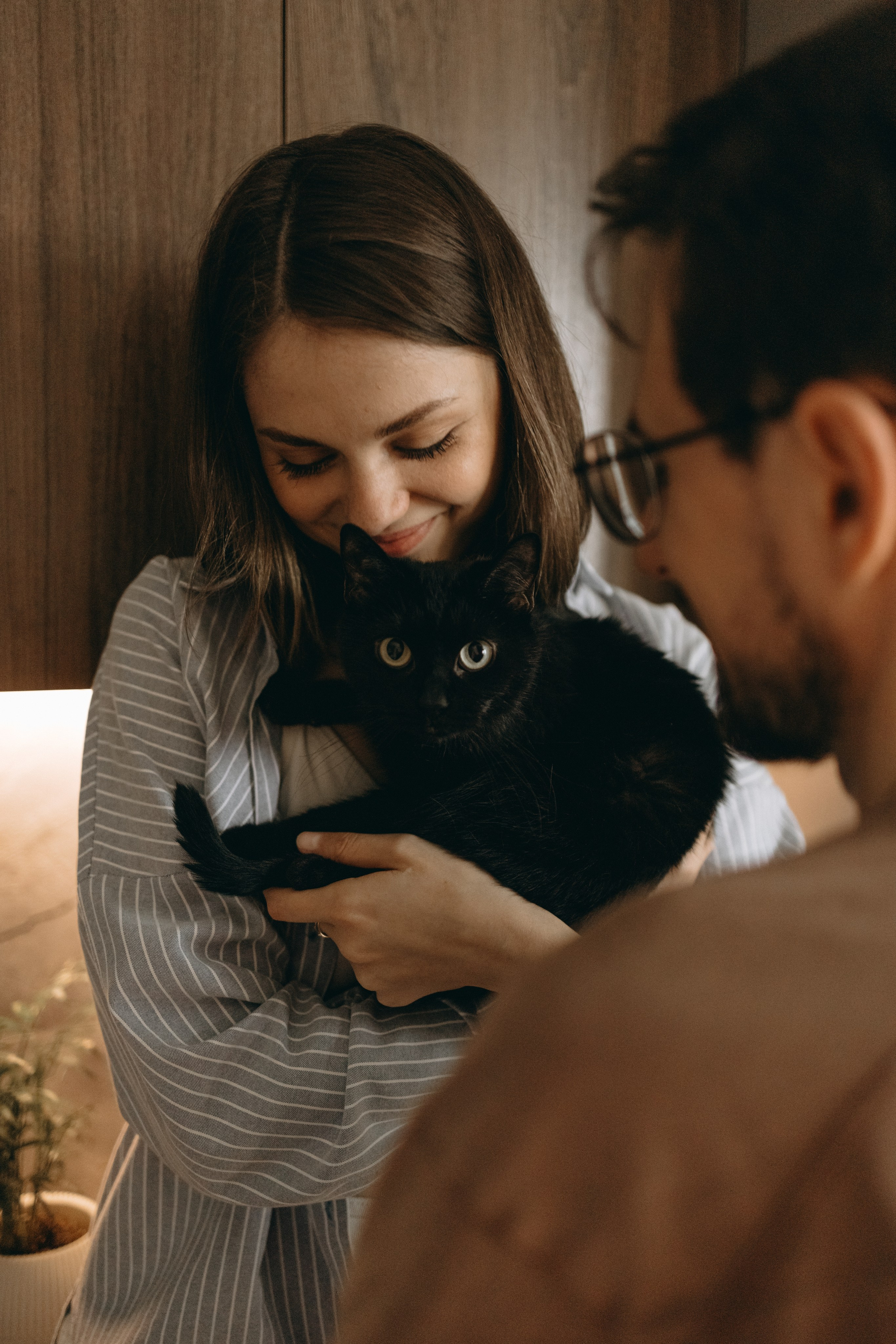 Настя, Никита и их Гром и Мяу. Фотограф — Анималист | Санкт-Петербург