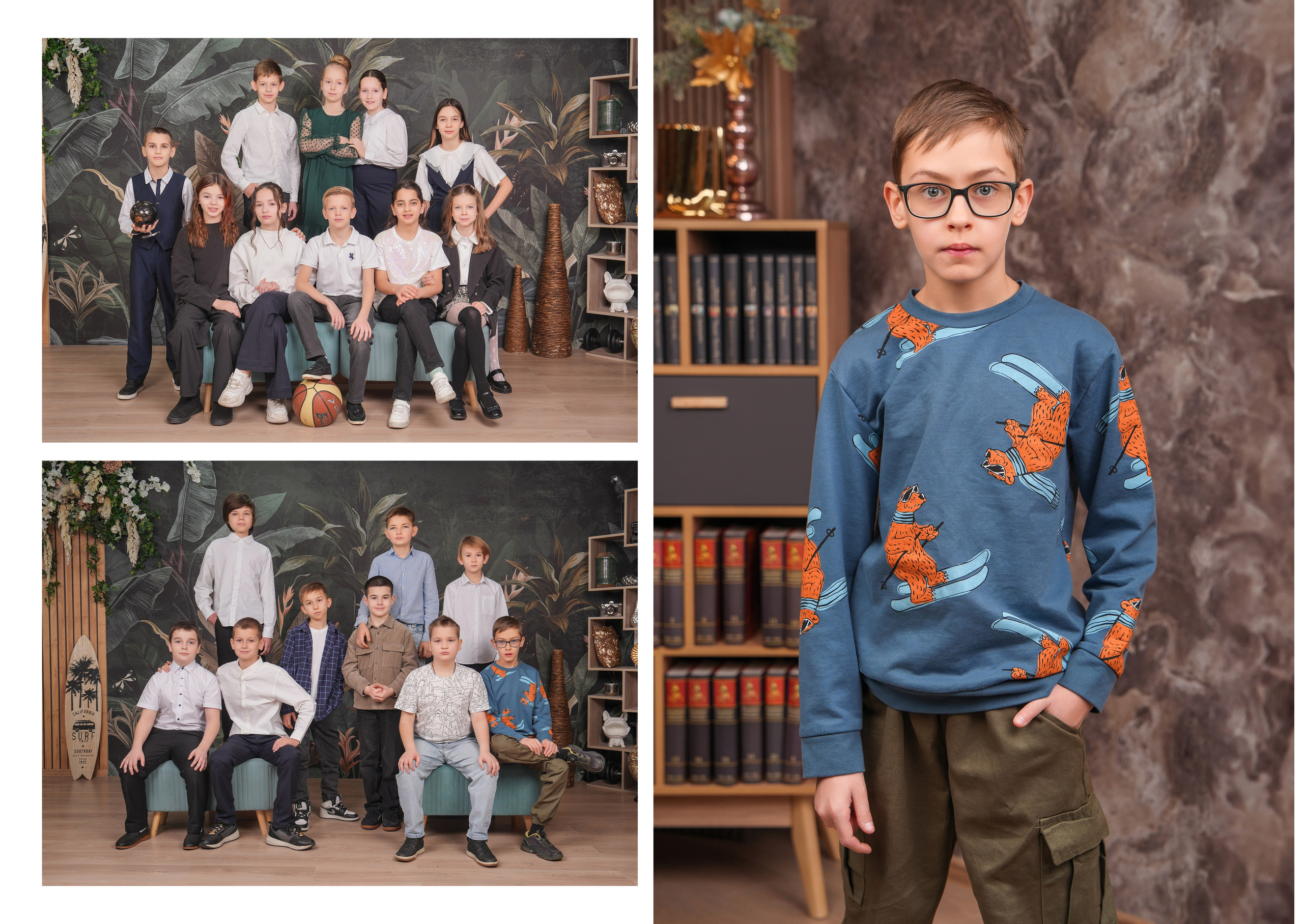 ШКОЛА 42 — 4 «В» класс. Красивый выпускной альбом в Краснодаре