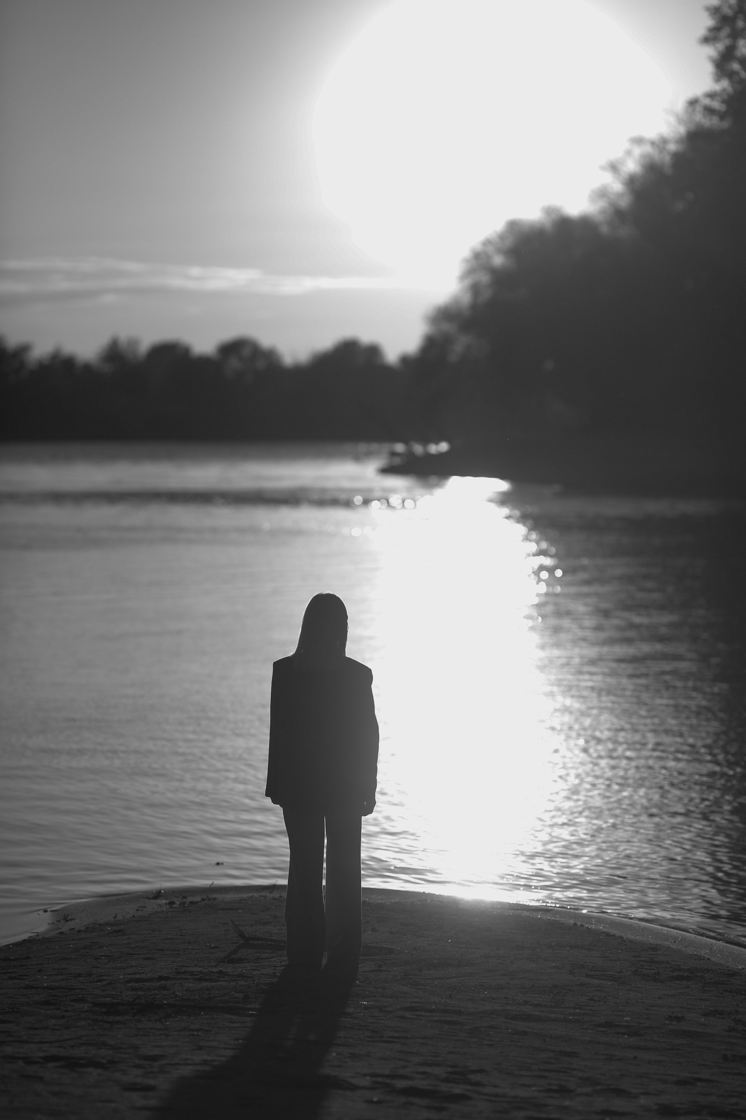 Женская фотосессия на берегу руки Кубани. Фотограф Александра Рышкова