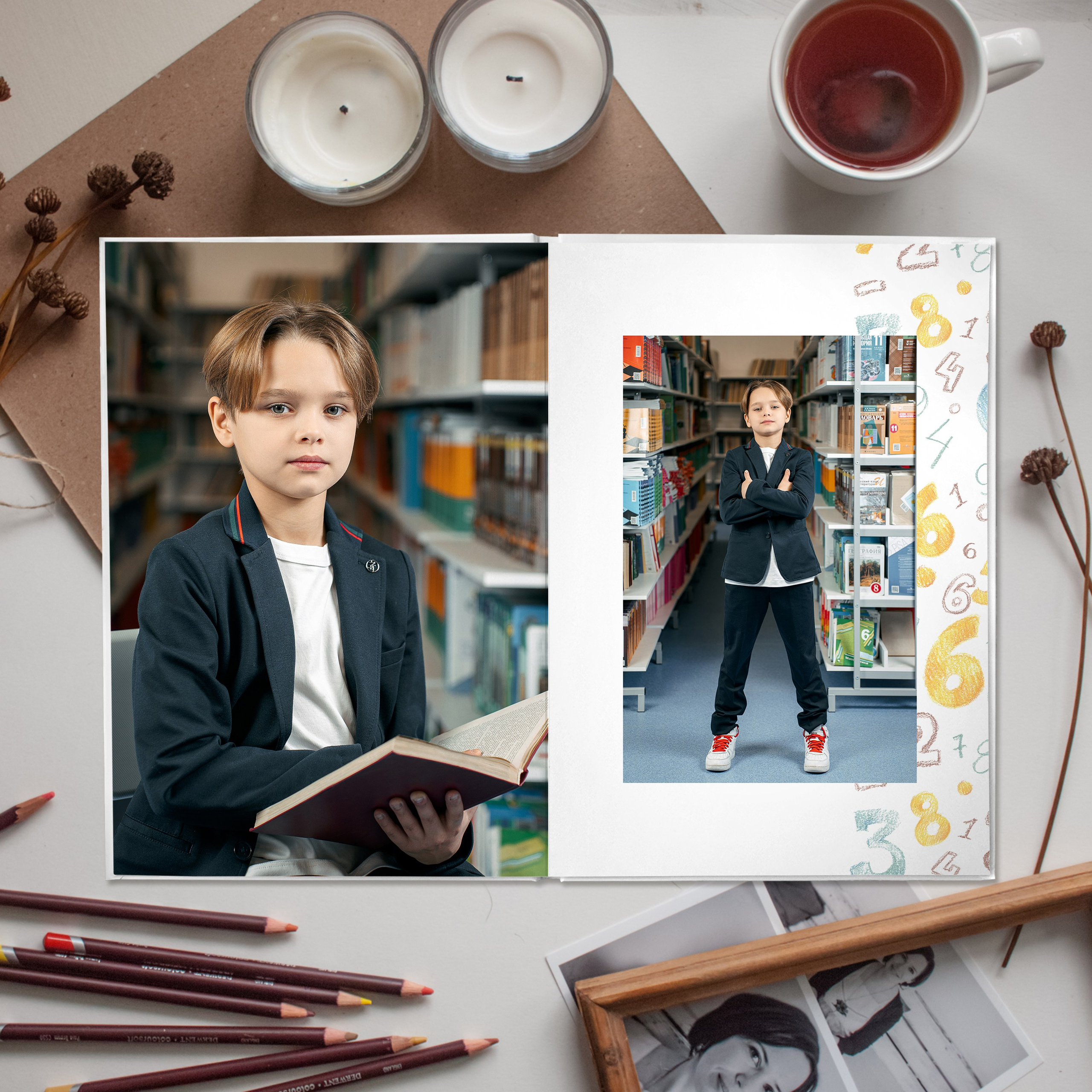 Книга 5 разворотов. Фотограф Казакова Анастасия