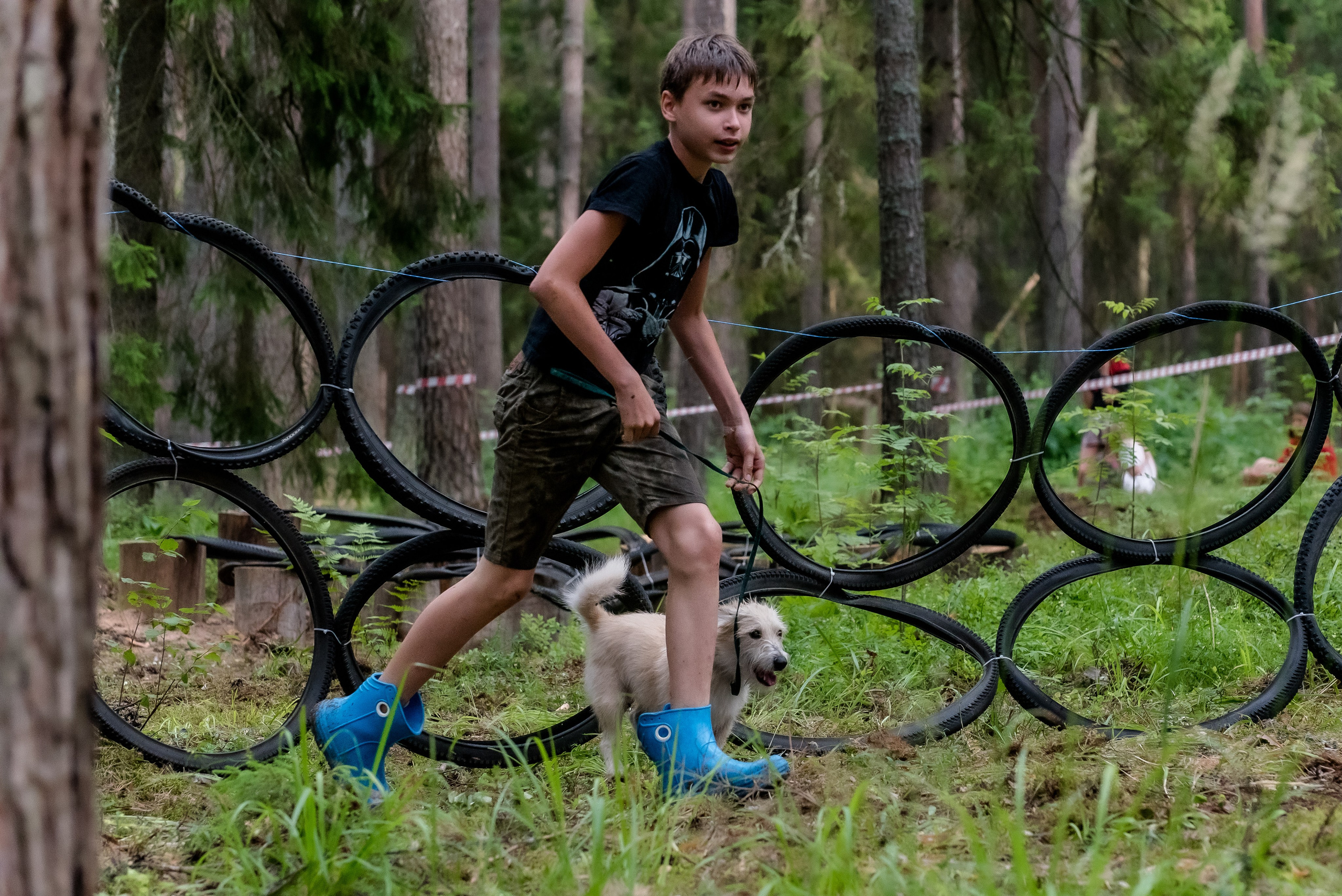 Хвостатые каникулы Детский кинологический лагерь. Фотограф Макс Огурцов в Нижнем Новгороде