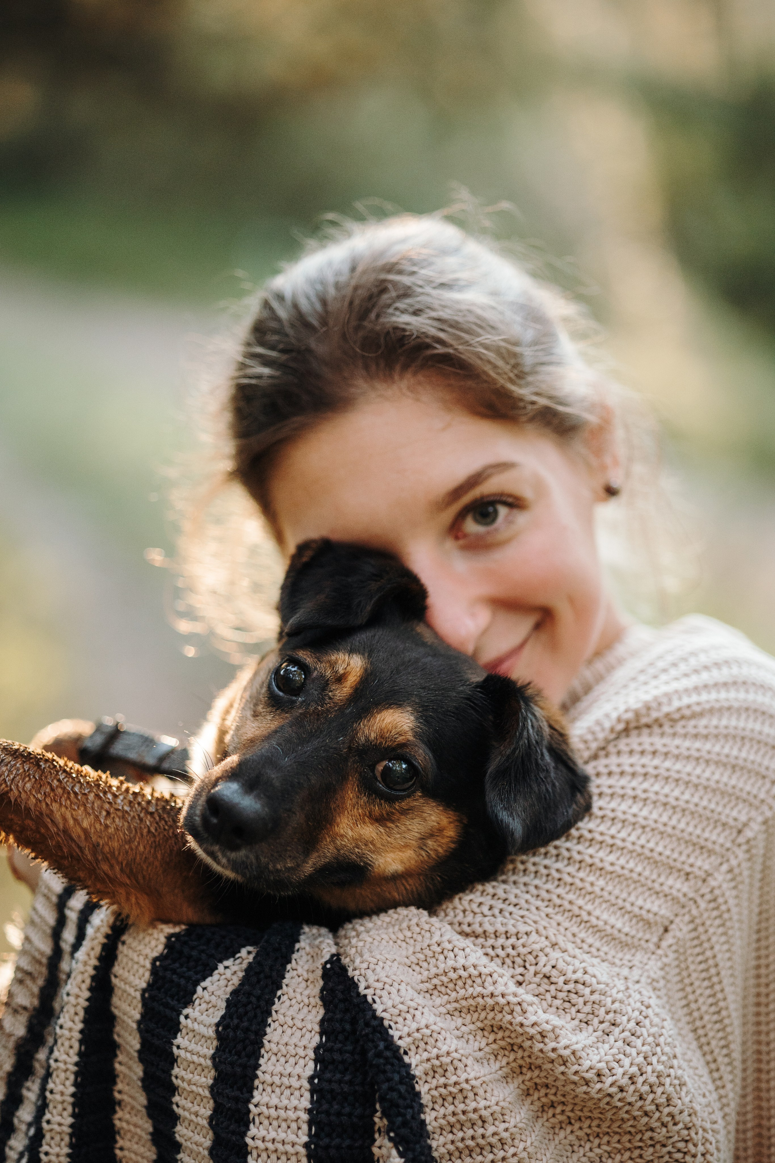 Ольга и Рекс. Фотограф — Анималист | Санкт-Петербург