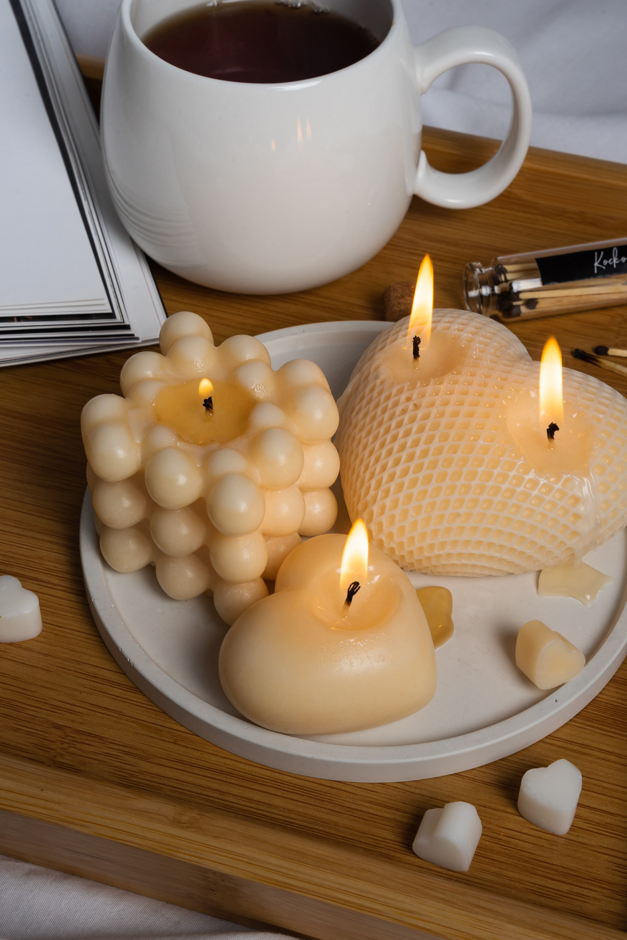 Свечи. Предметный и рекламный фотограф в Сочи Мария Золотай