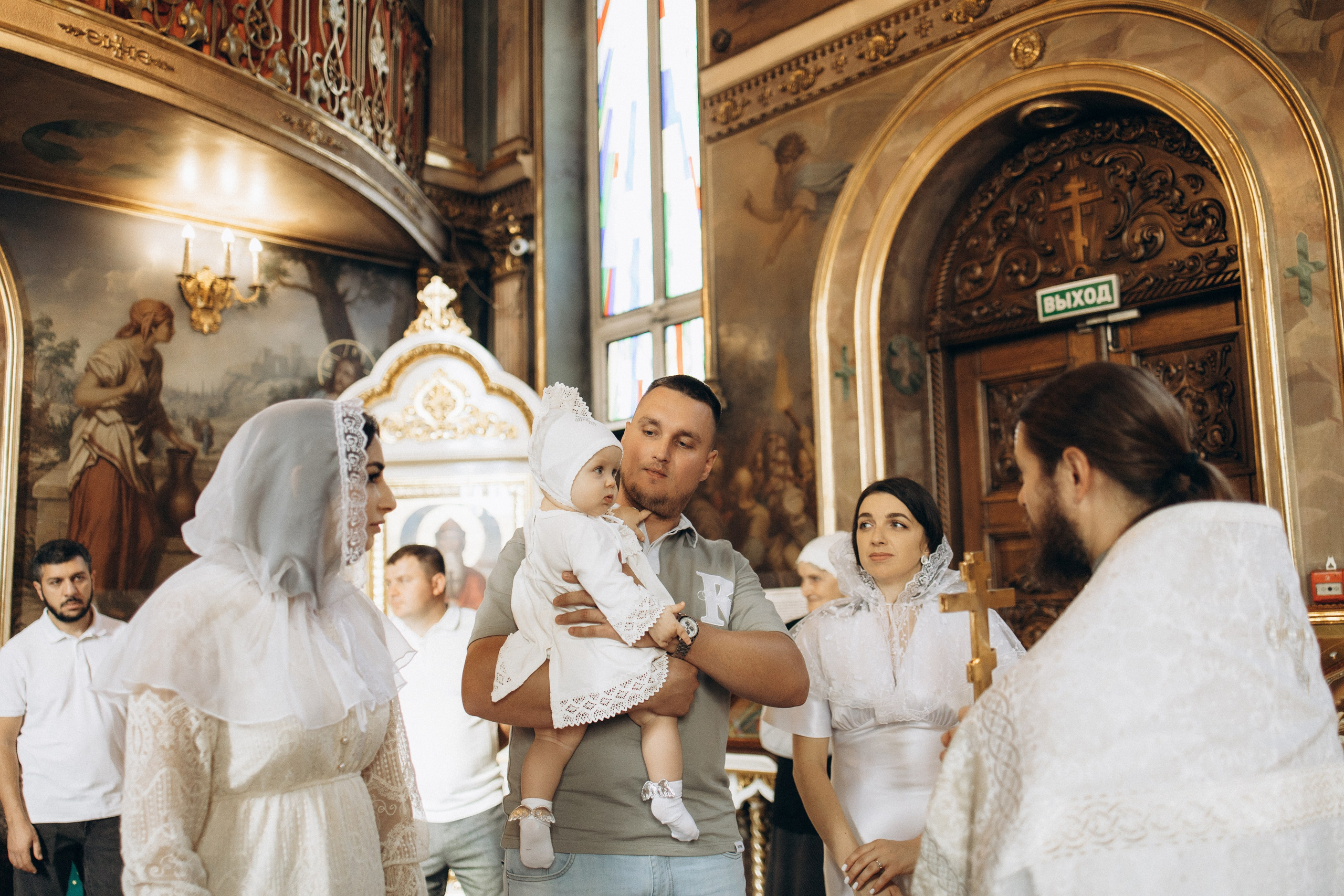 Крещение Арины. Самый теплый фотограф в Краснодаре Рябоконь Ксения