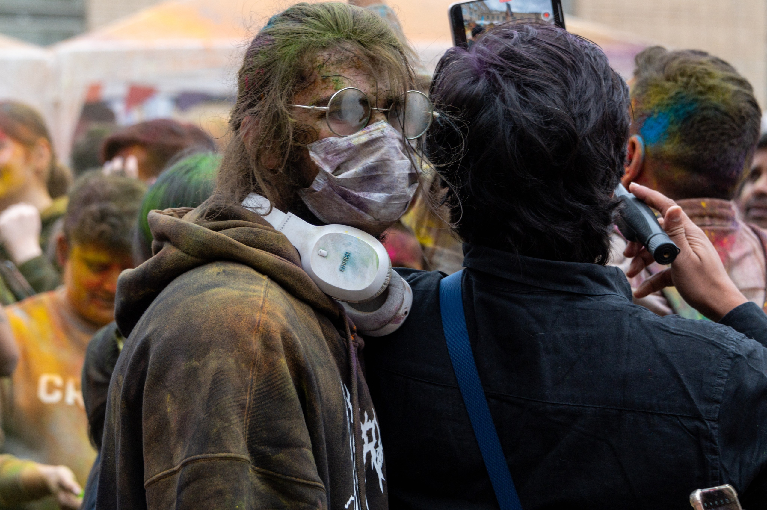 Праздник Холи в Москве. Фотограф Роман Адлер
