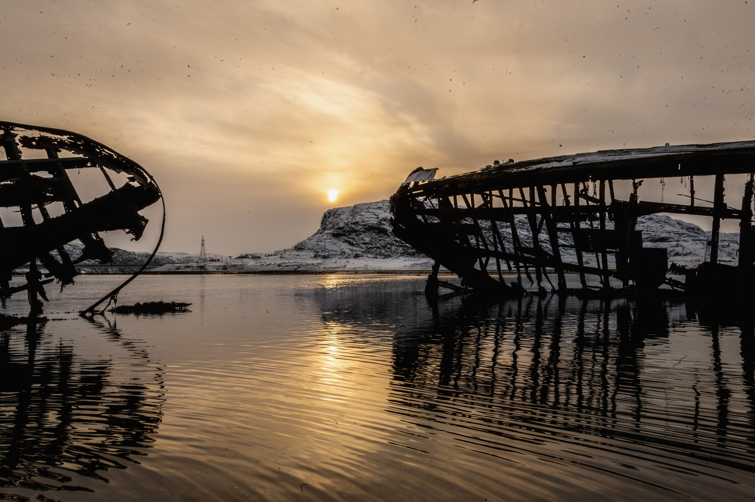 Териберка. Ноябрь 2023. Фотограф Роман Адлер