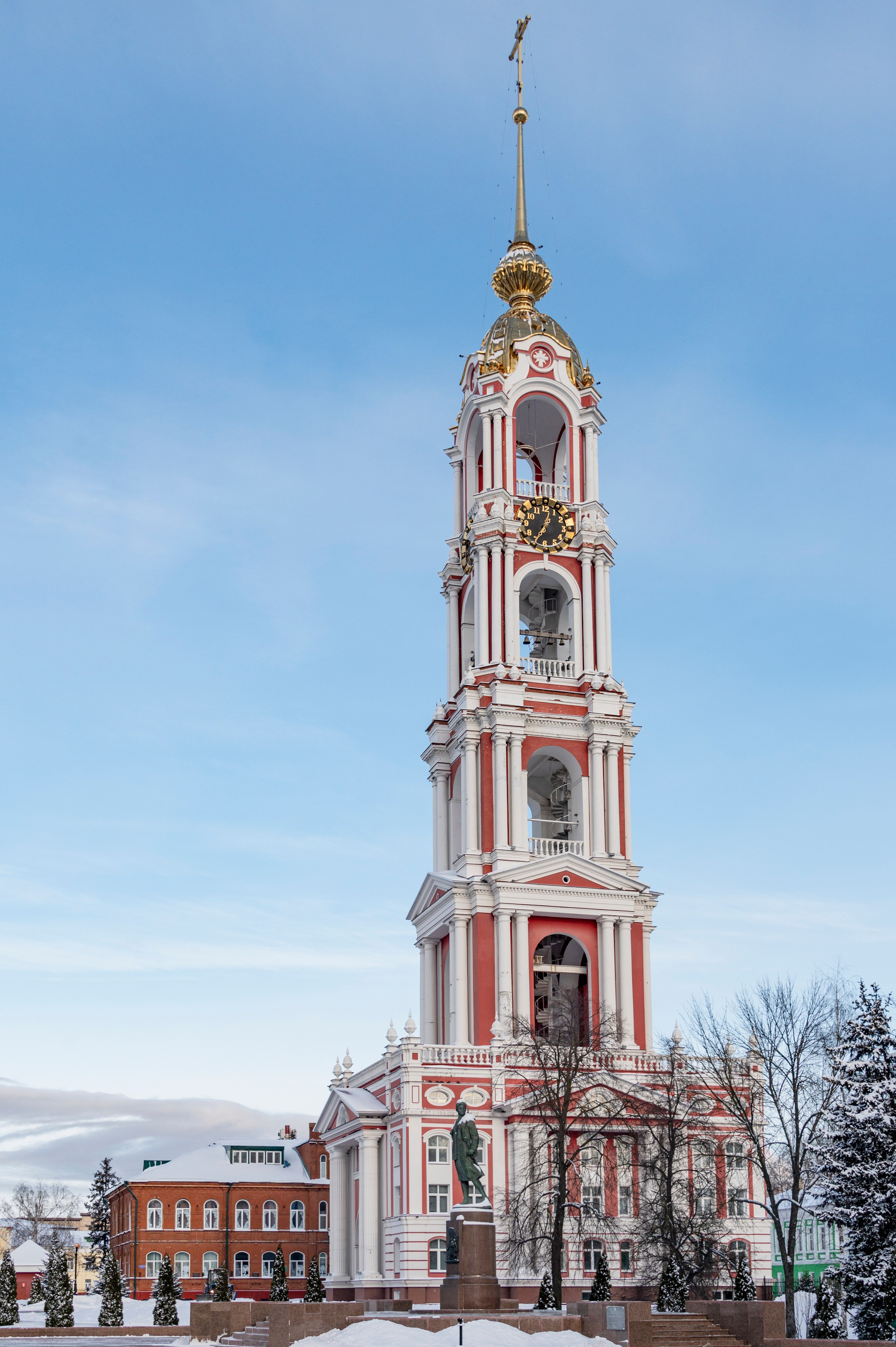 Январский Тамбов. 2024 год. Фотограф Роман Адлер